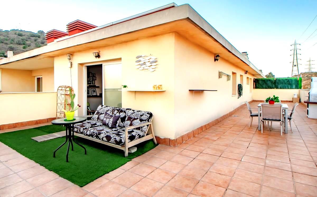 Terrassa de Àtic de lloguer en Málaga Capital amb Jardí privat, Terrassa i Traster