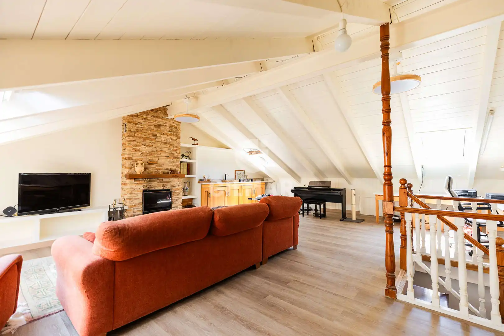 Living room of Detached homes for sale in Galapagar  with Heating, Private garden and Swimming Pool