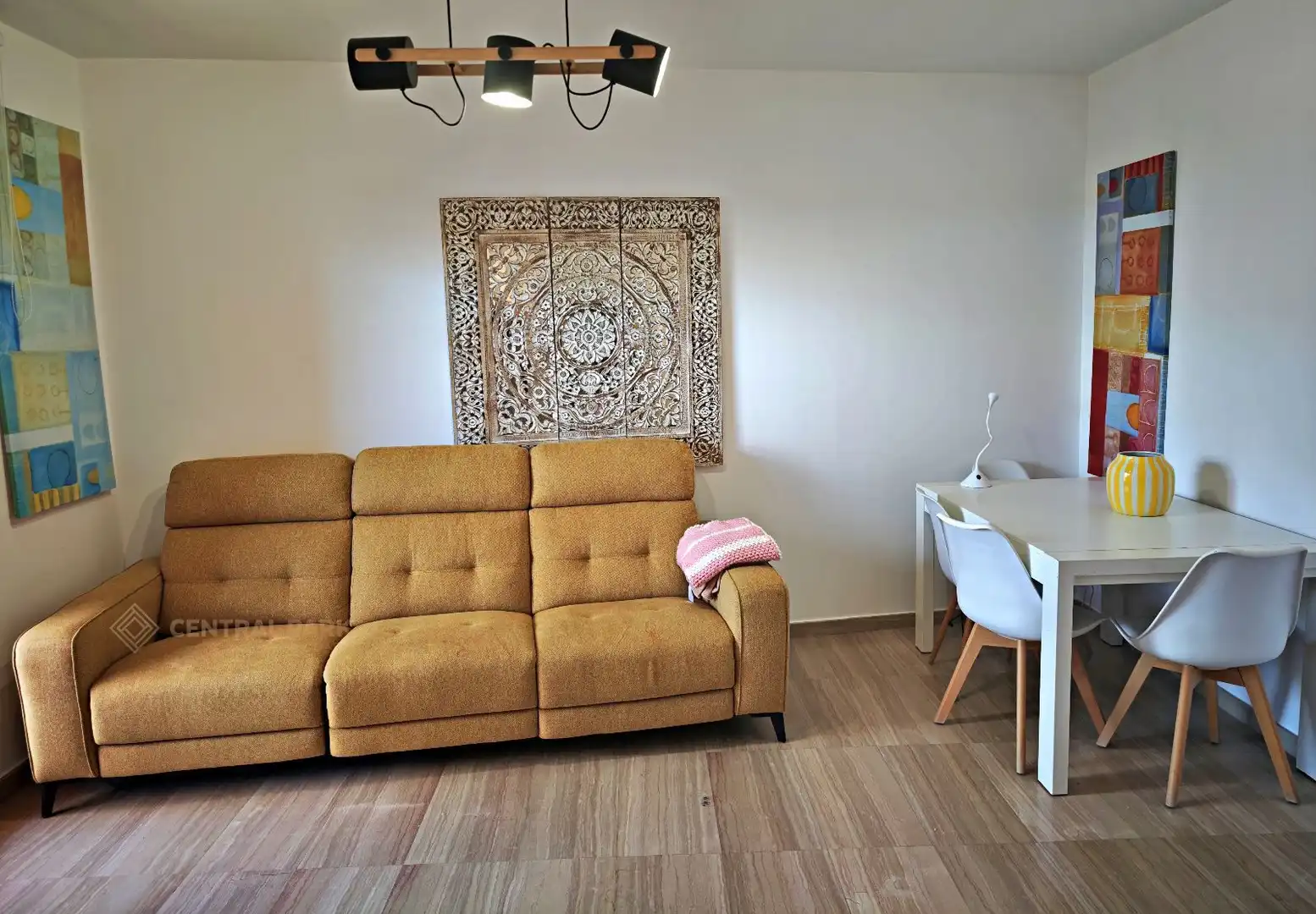 Living room of Detached homes for rent in Altafulla  with Air Conditioner, Heating and Private garden