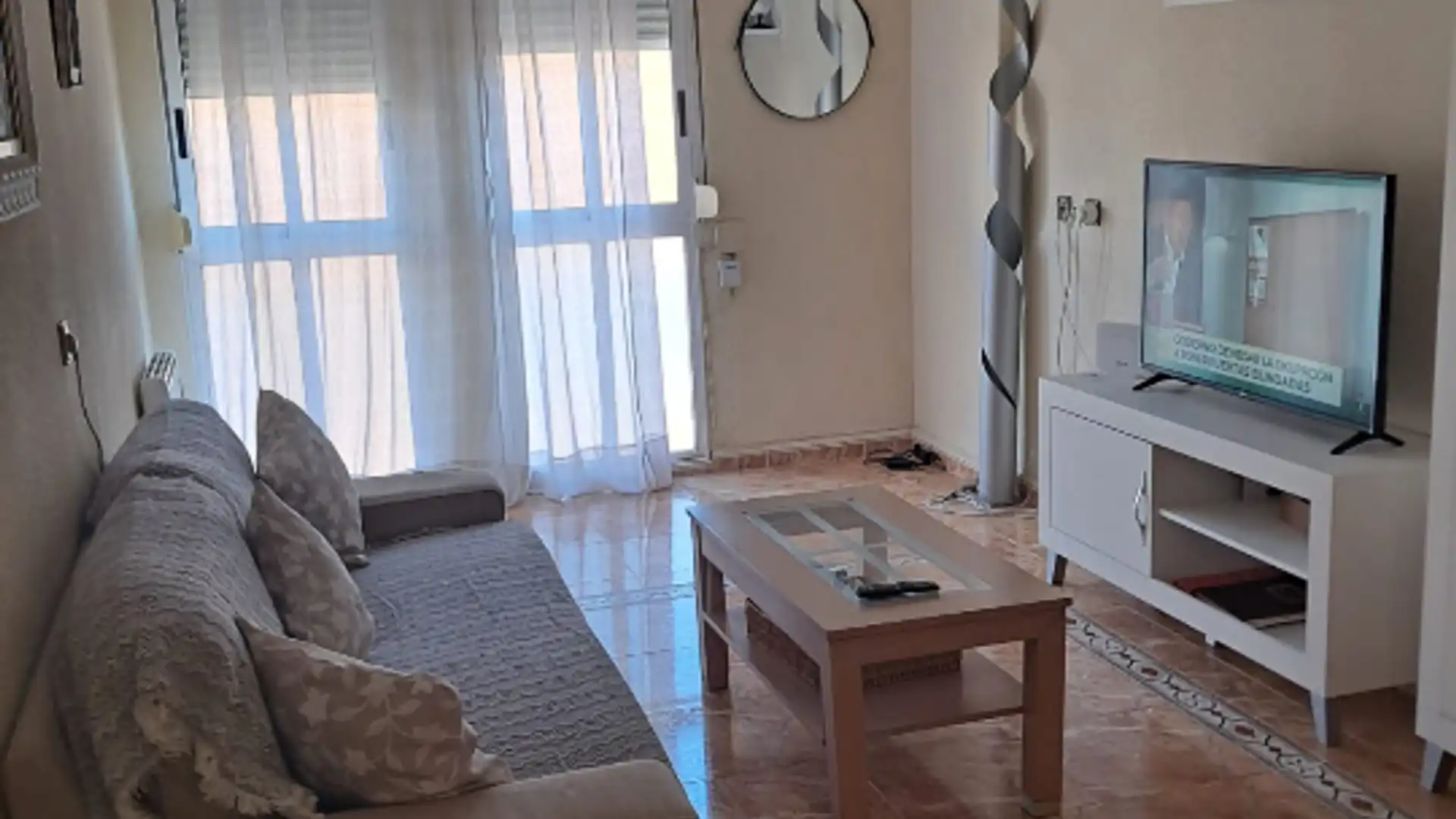 Sala de estar de Piso en venta en Silla con Aire acondicionado, Balcón y Internet