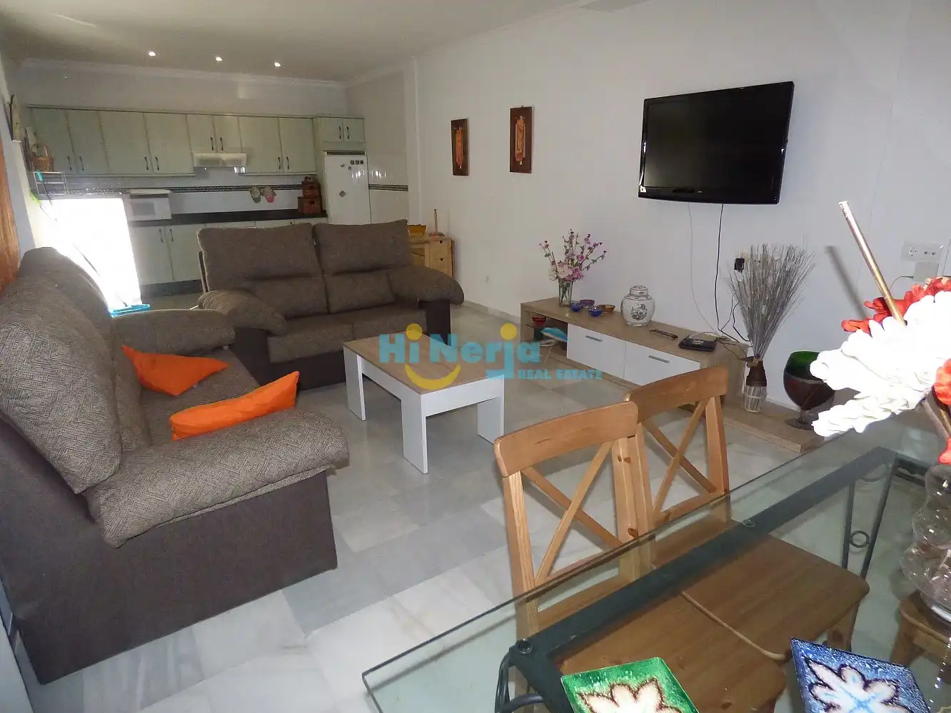 Sala d'estar de Àtic en venda en Nerja amb Terrassa