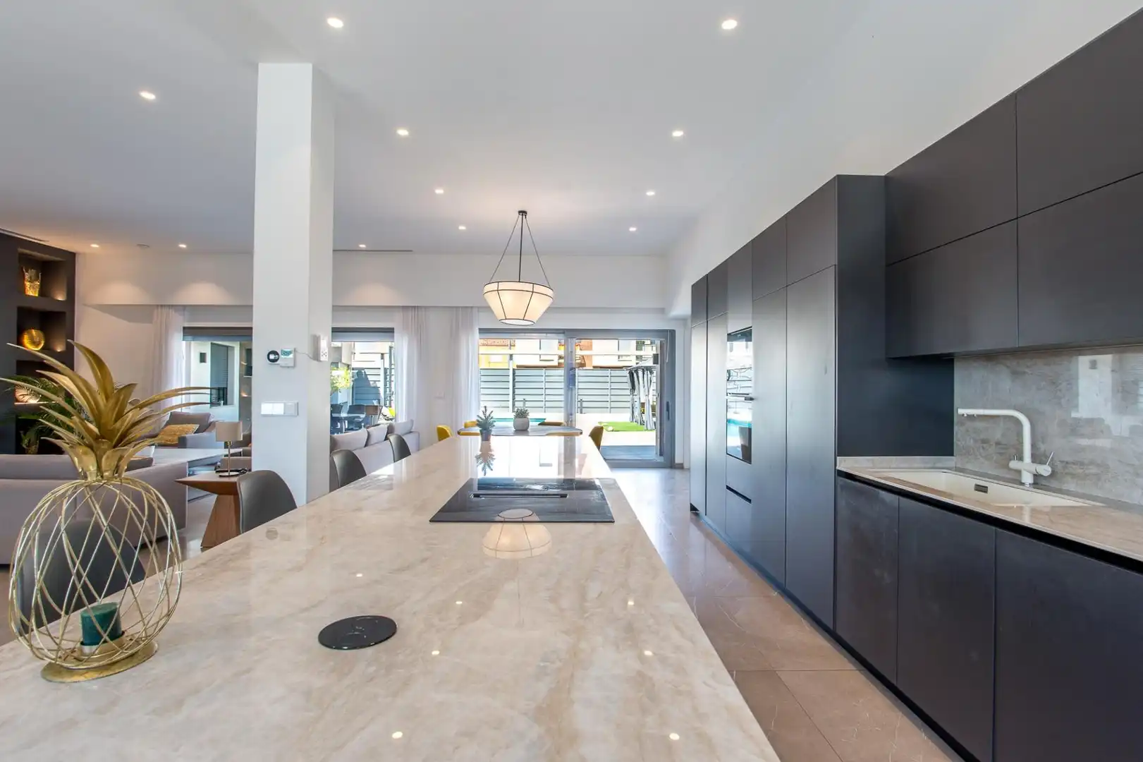 Cocina de Casa o chalet en venta en Murcia con Aire acondicionado, Calefacción y Jardín privado