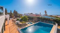 Swimming pool of House or chalet for sale in Sant Lluís  with Air Conditioner, Private garden and Terrace