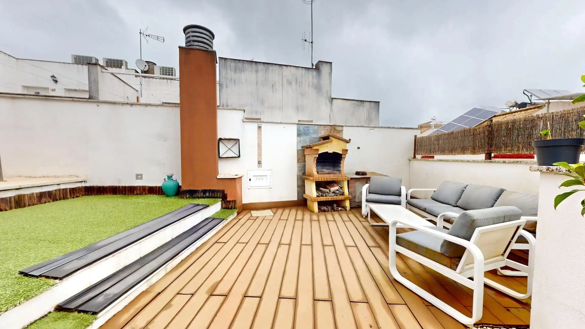 Terrassa de Casa o xalet en venda en Villafranca de Córdoba amb Aire condicionat, Terrassa i Traster