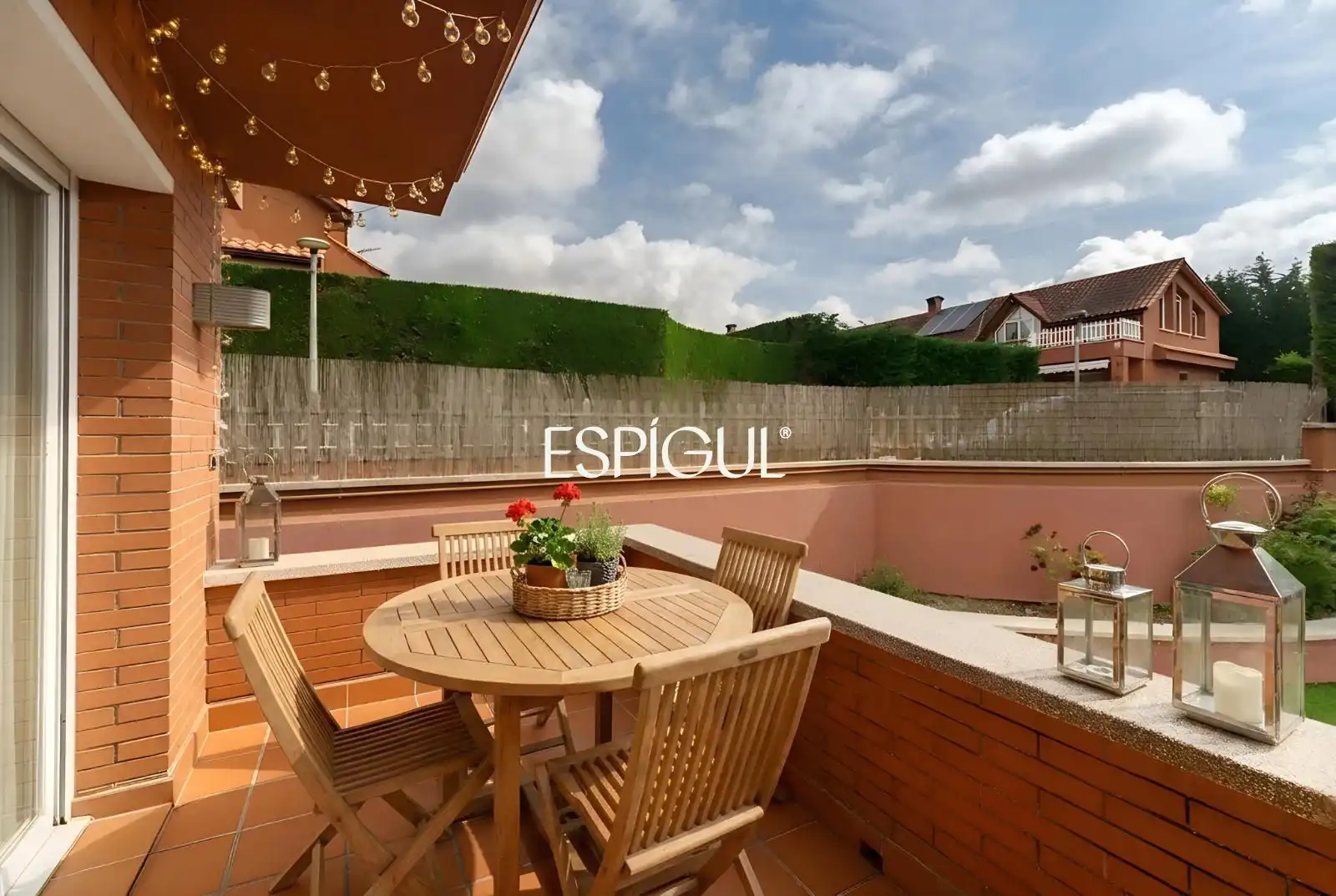 Terrace of Houses for sale in Sant Cugat del Vallès  with Air Conditioner, Heating and Storage room