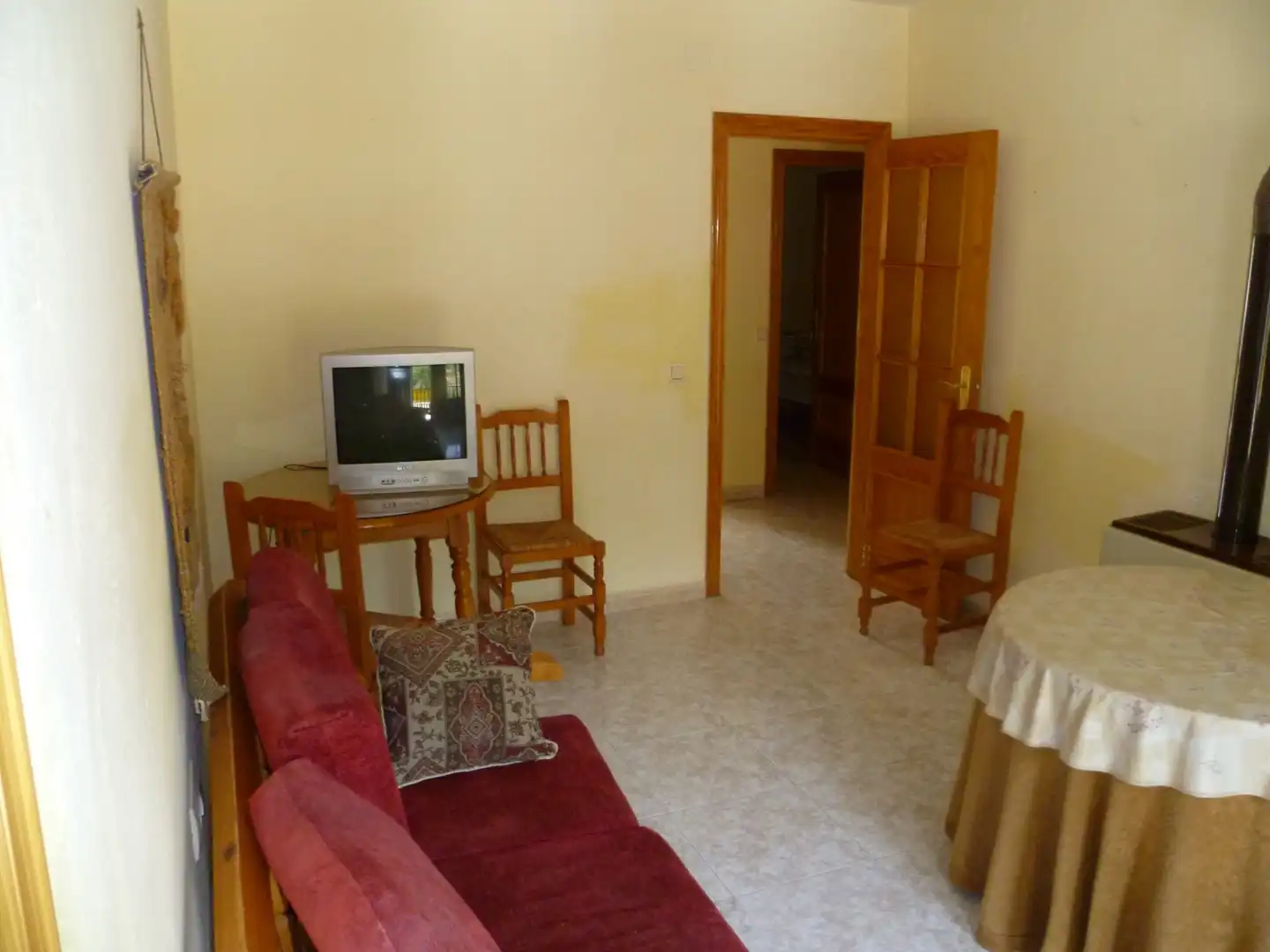 Living room of Houses for sale in Siles  with Air Conditioner, Terrace and Furnished