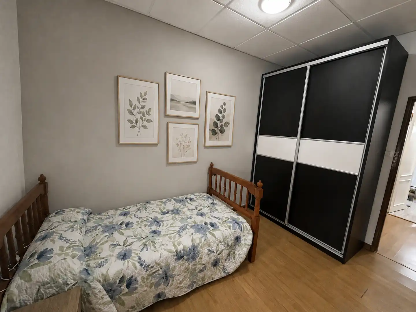 Bedroom of Flat for sale in A Pobra de Trives   with Heating, Furnished and Oven