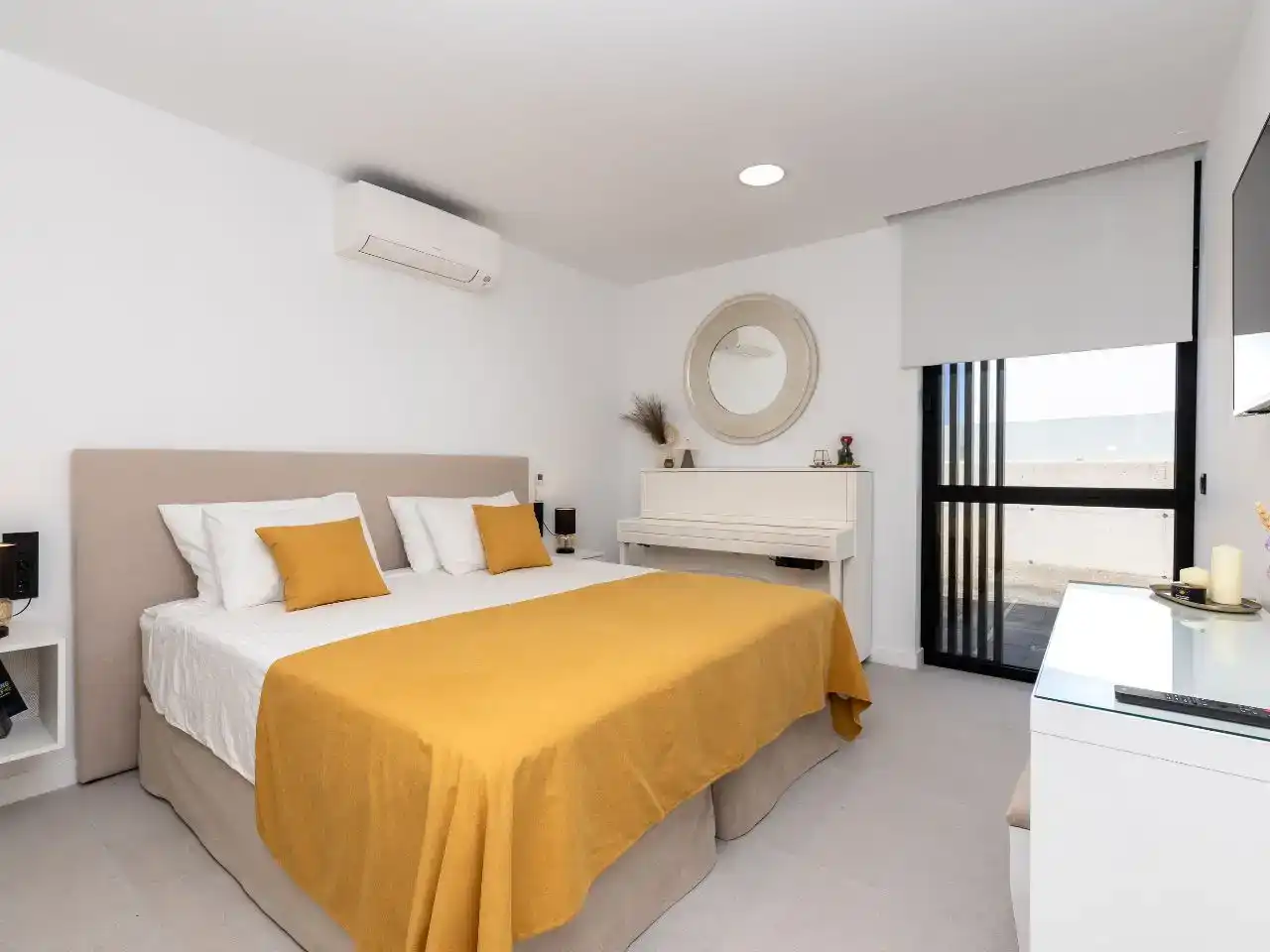 Bedroom of Detached homes for rent in Antigua  with Air Conditioner and Swimming Pool