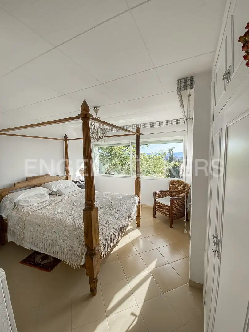 Habitación de Casa adosada de alquiler en Sitges con Calefacción, Jardín privado y Terraza