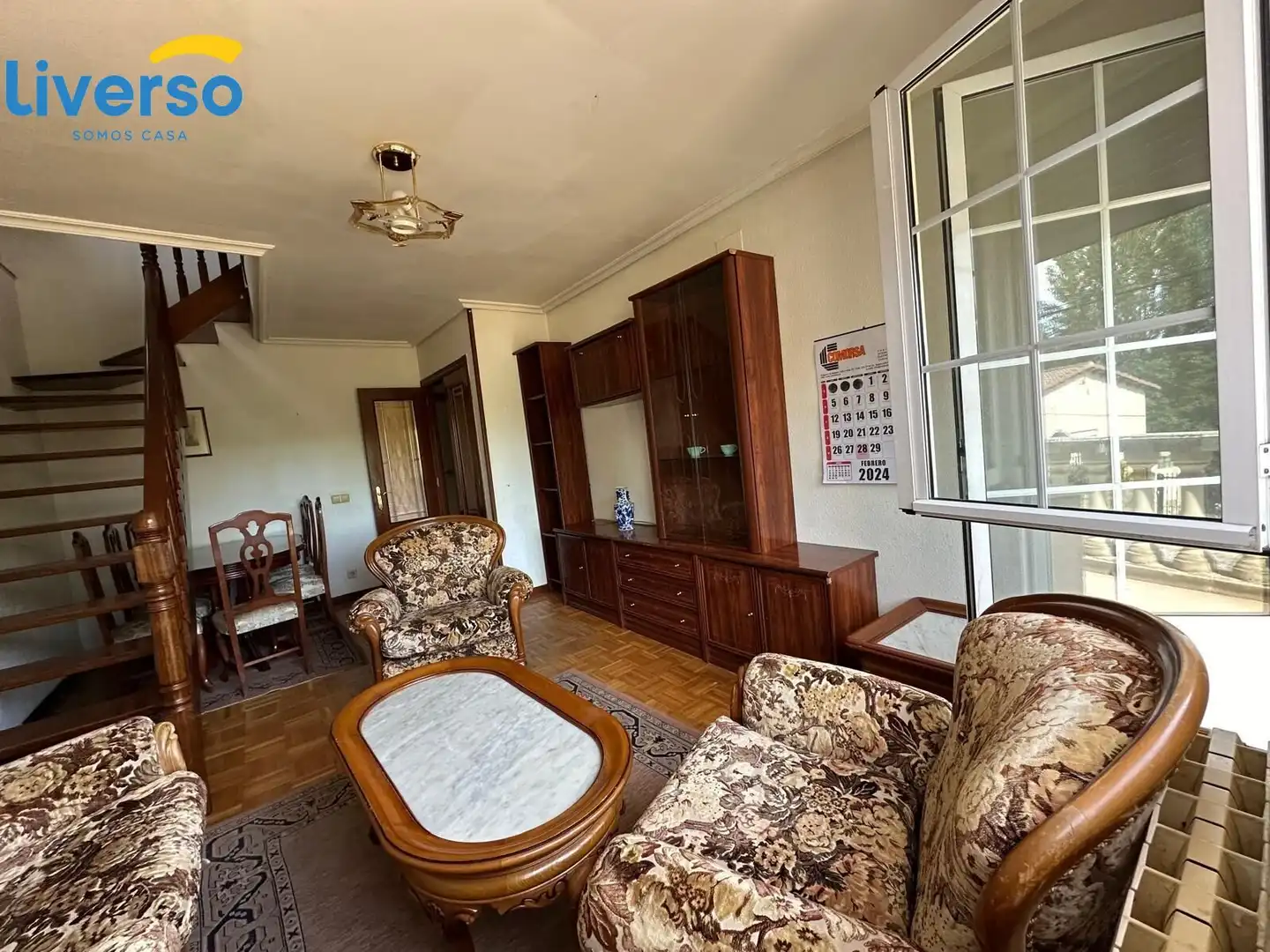 Living room of Residential for sale in Quintanilla del Agua y Tordueles