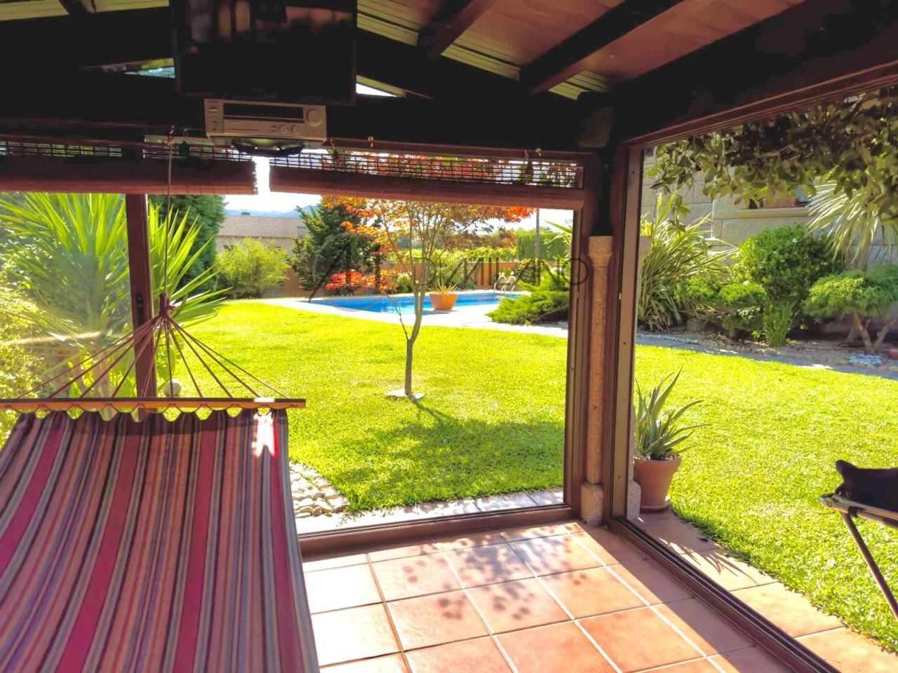 Jardín de Casa o chalet en venta en O Porriño   con Calefacción, Jardín privado y Piscina