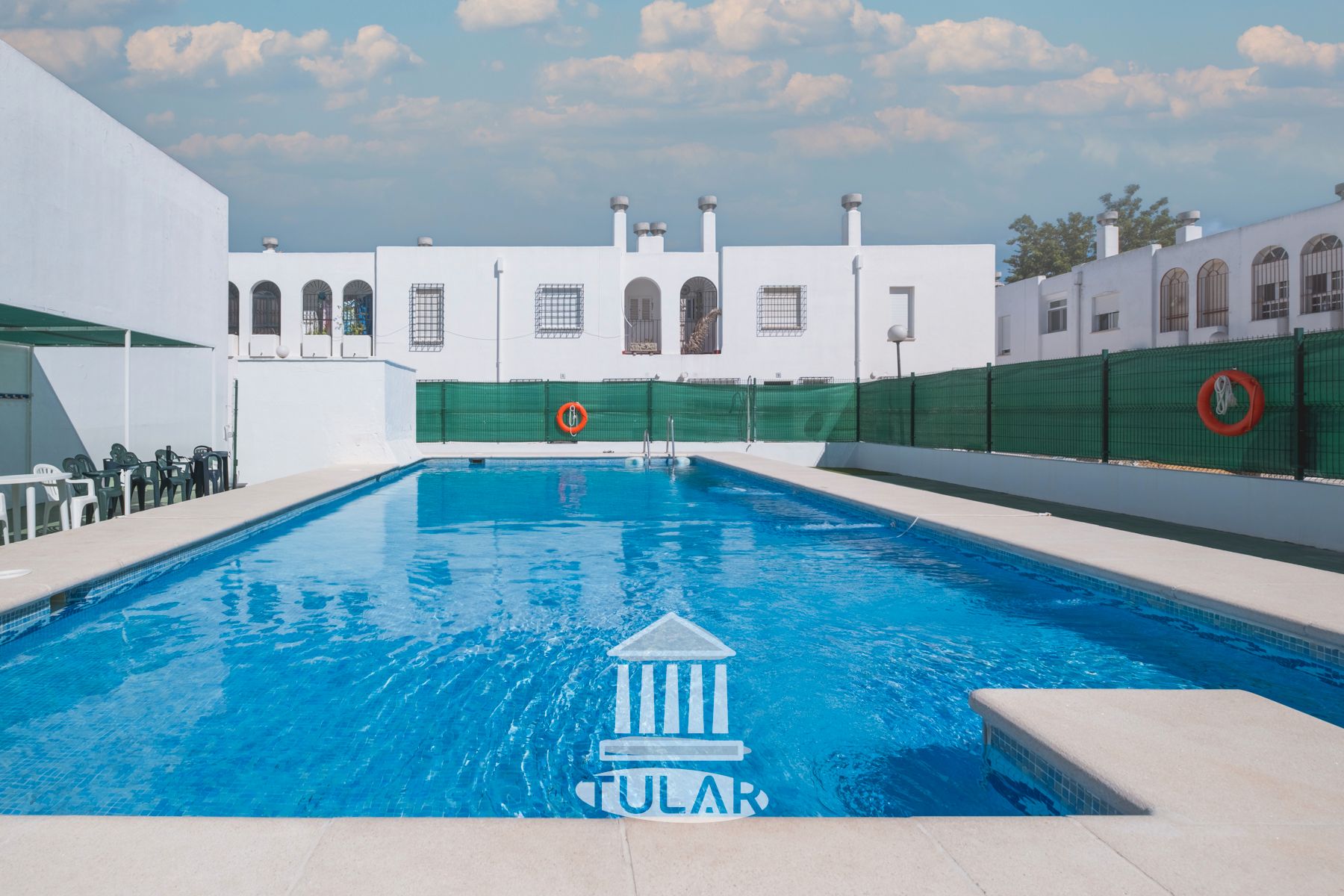 Swimming pool of Single-family semi-detached for sale in El Puerto de Santa María  with Air Conditioner, Balcony and Community pool