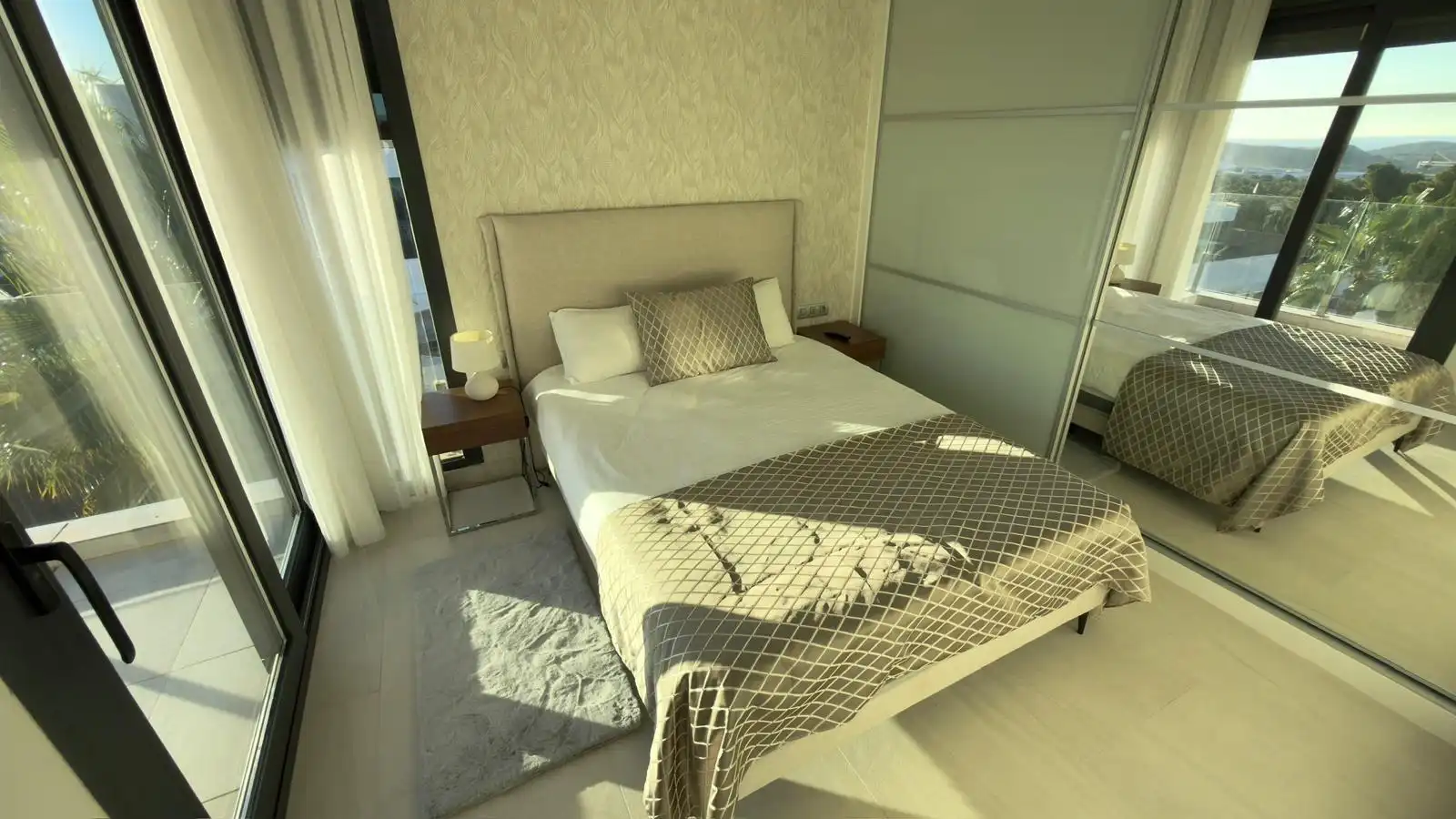 Habitación de Casa o chalet de alquiler en Finestrat con Aire acondicionado, Calefacción y Jardín privado