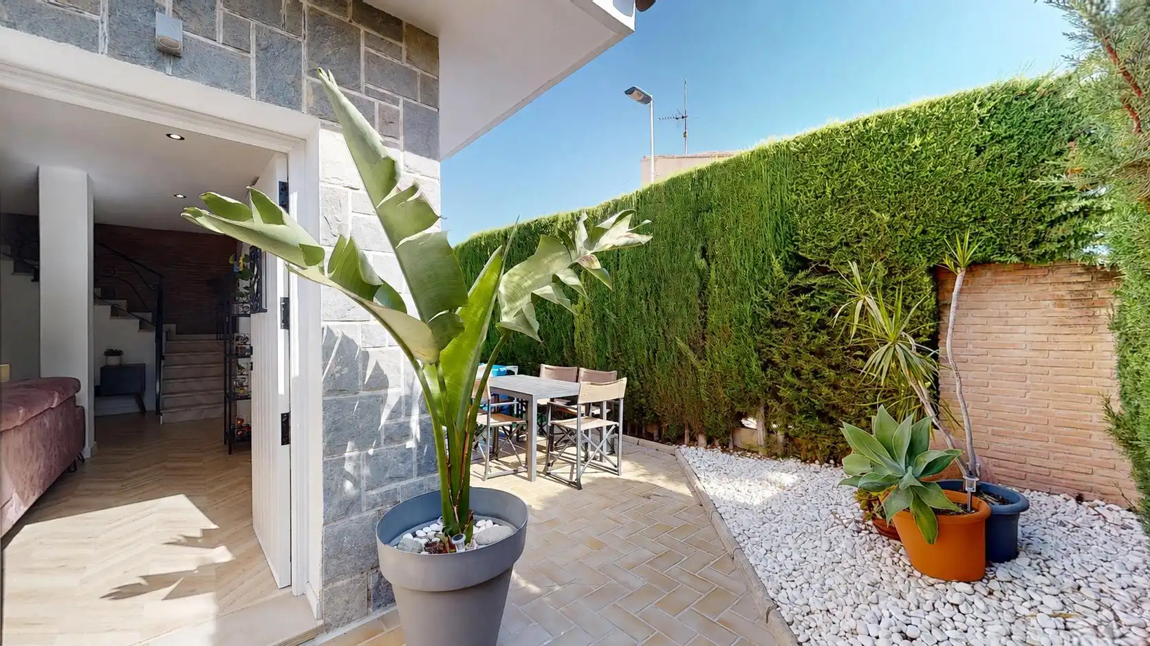 Terrassa de Casa o xalet en venda en San Pedro del Pinatar amb Aire condicionat, Calefacció i Terrassa