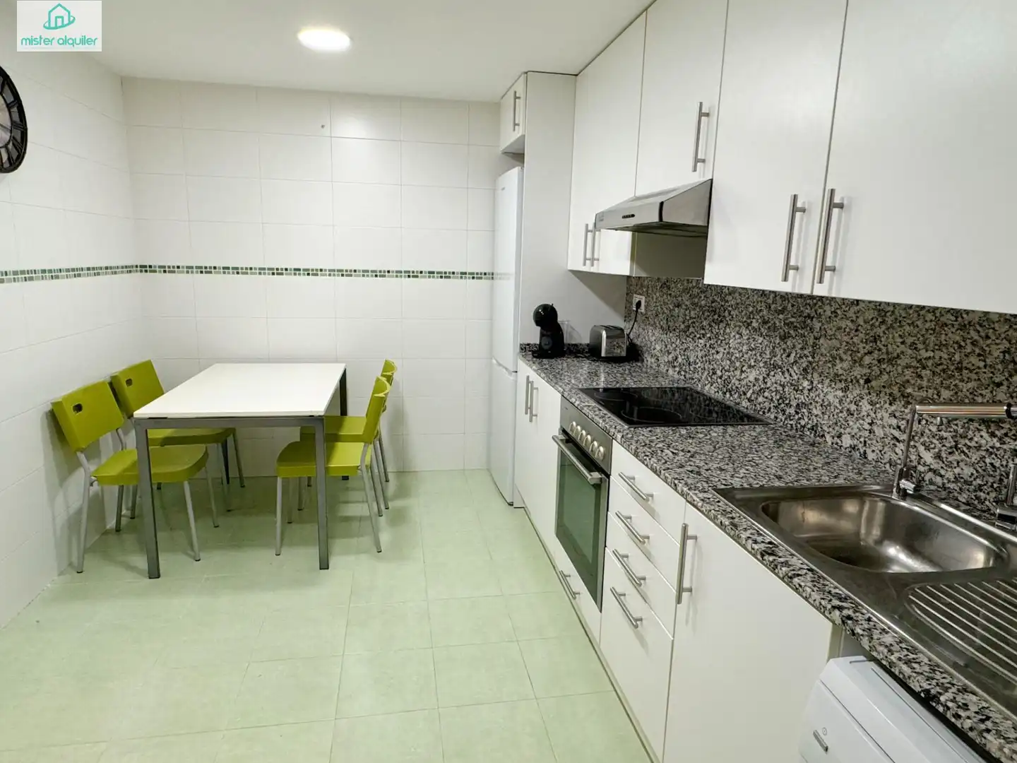 Kitchen of Apartments for rent in San Vicente del Raspeig / Sant Vicent del Raspeig  with Air Conditioner, Private garden and Terrace