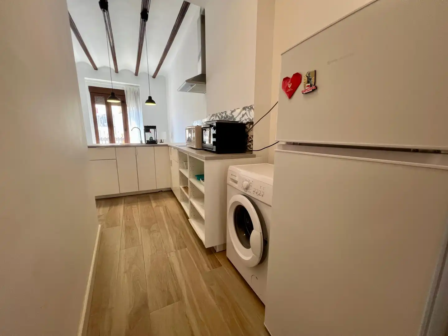 Küche von Wohnung zur Miete in Segorbe mit Möbliert, Ofen und Waschmaschine