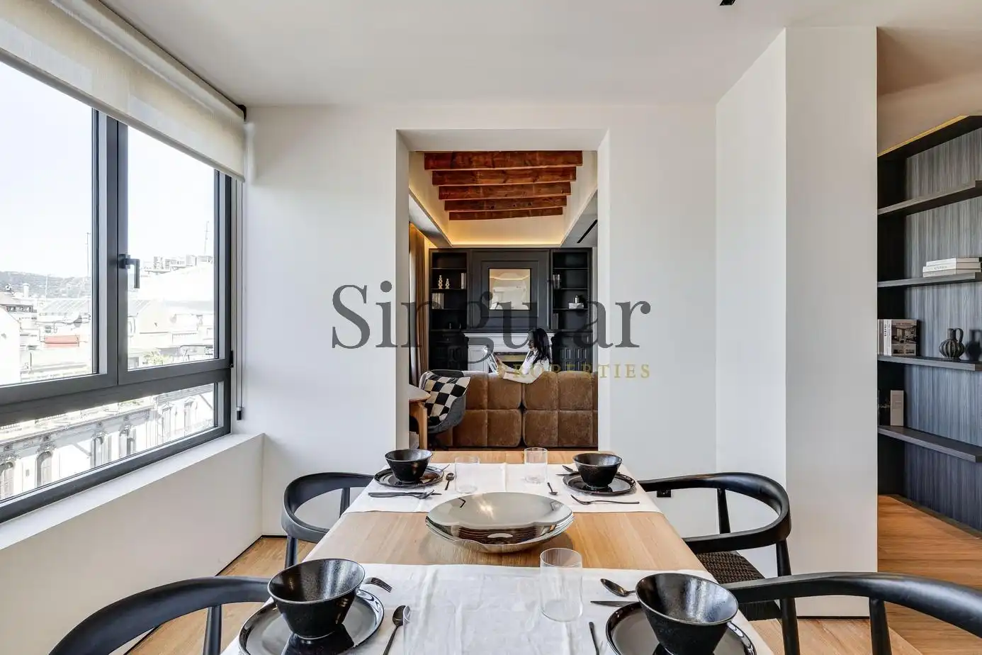 Comedor de Piso en venta en Barcelona con Calefacción, Terraza y Balcón