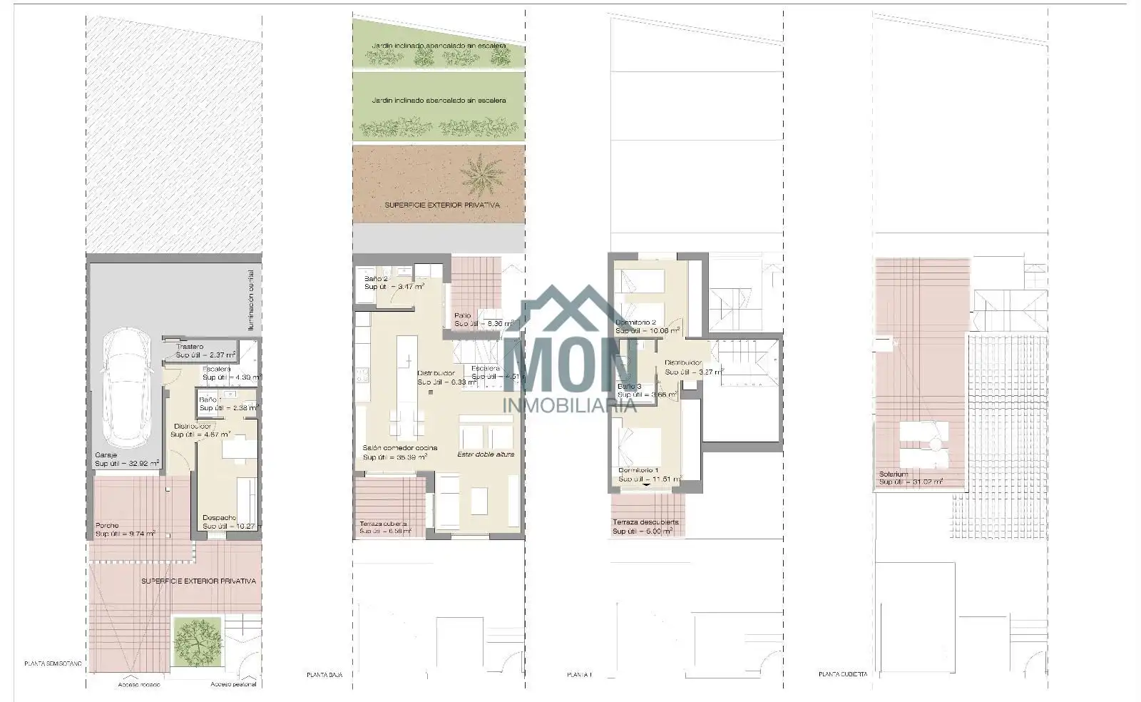 Casa a schiera con terrazza in vendita a Rosa, imagen 79