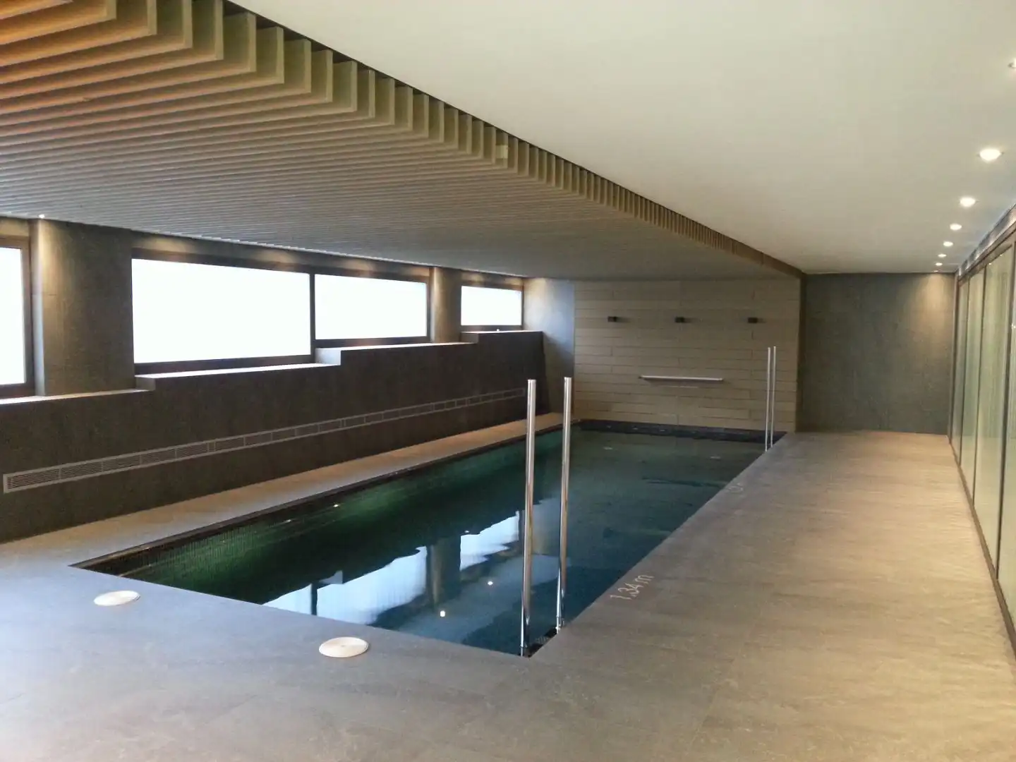 Swimming pool of Flat for rent in Madrid  with Air Conditioner, Parquet flooring and Storage room