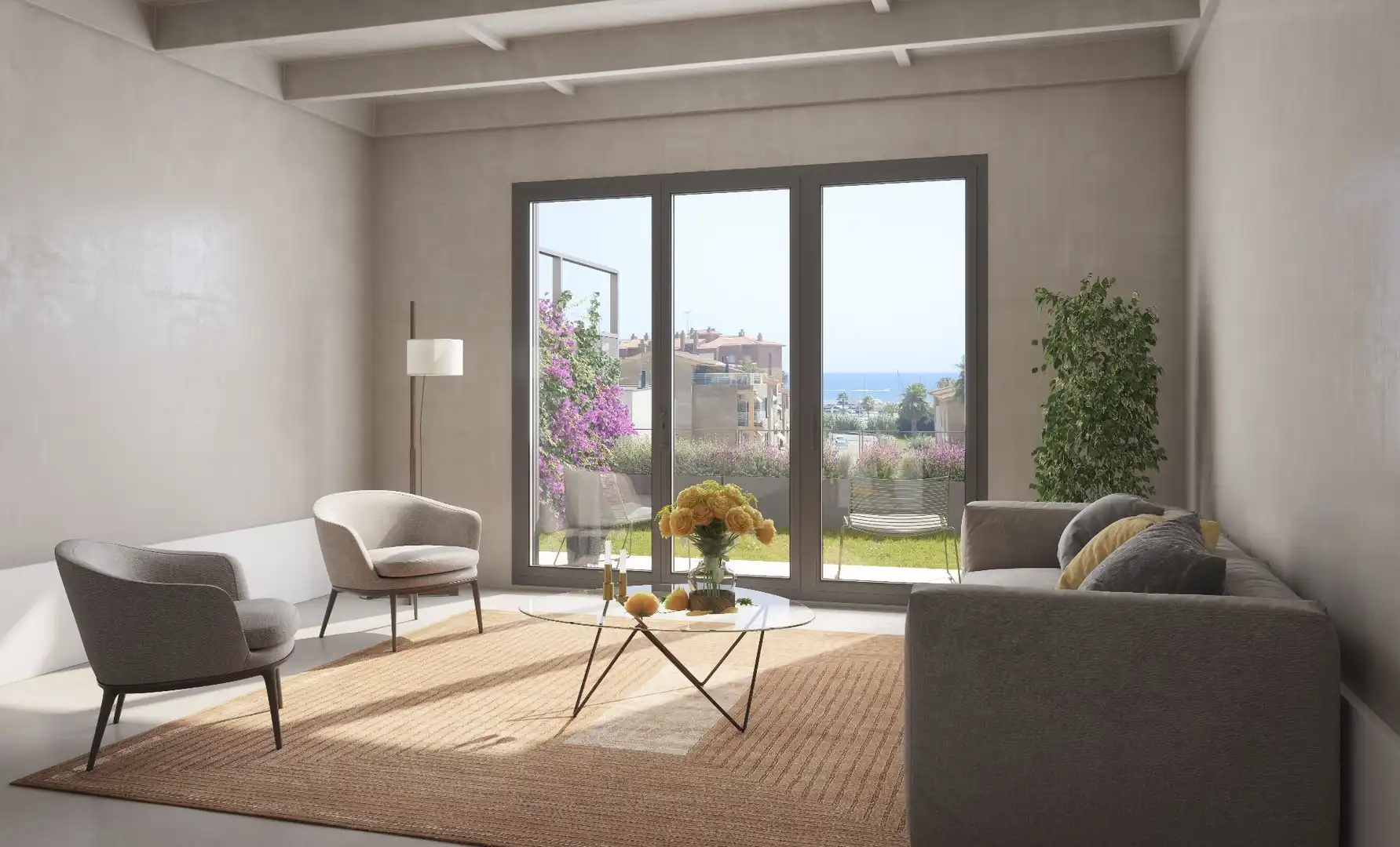 Sala d'estar de Casa o xalet en venda en Sant Andreu de Llavaneres amb Calefacció, Terrassa i Traster
