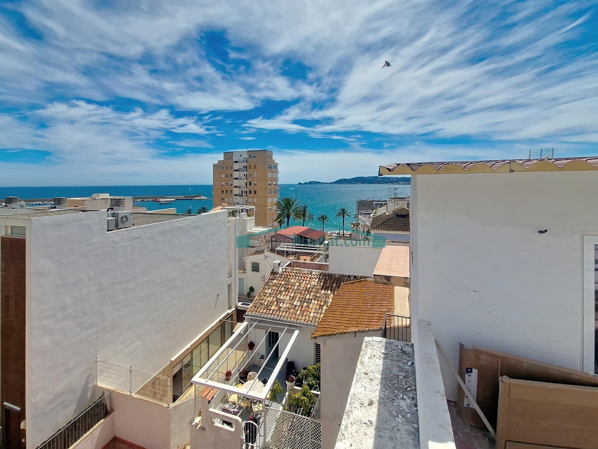 Vista exterior de Planta baixa en venda en Jávea / Xàbia amb Terrassa i Balcó
