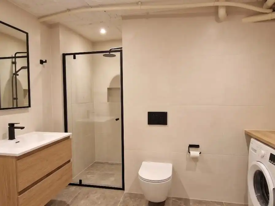 Bathroom of Houses for sale in Pueblo Acantilado - Lanuza