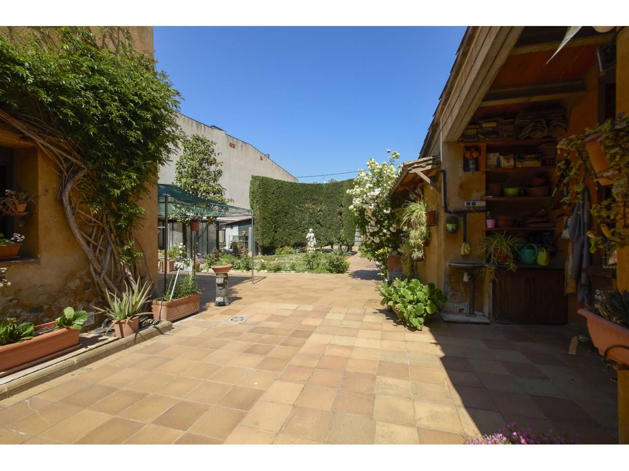 Jardín de Casa o chalet en venta en Riudarenes con Aire acondicionado, Jardín privado y Terraza