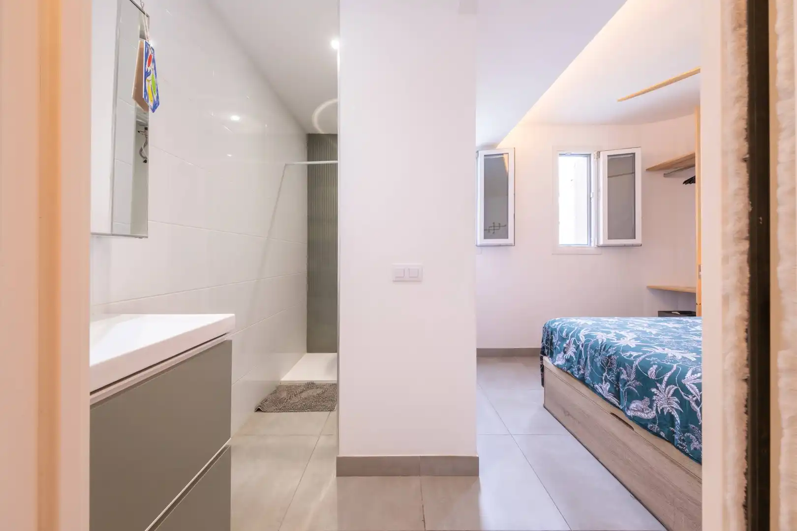 Dormitori de Apartament de lloguer en Las Palmas de Gran Canaria amb Moblat