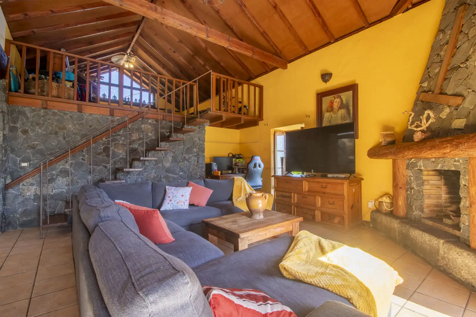 Living room of Country homes for sale in Los Realejos  with Private garden, Terrace and Storage room