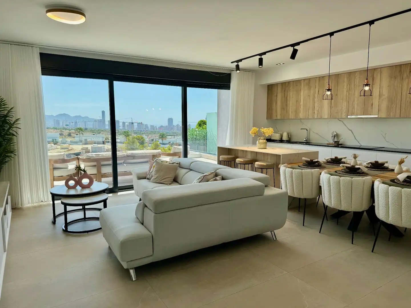 Apartament amb piscina en venda a Balcón de Finestrat - Terra Marina, imagen 3