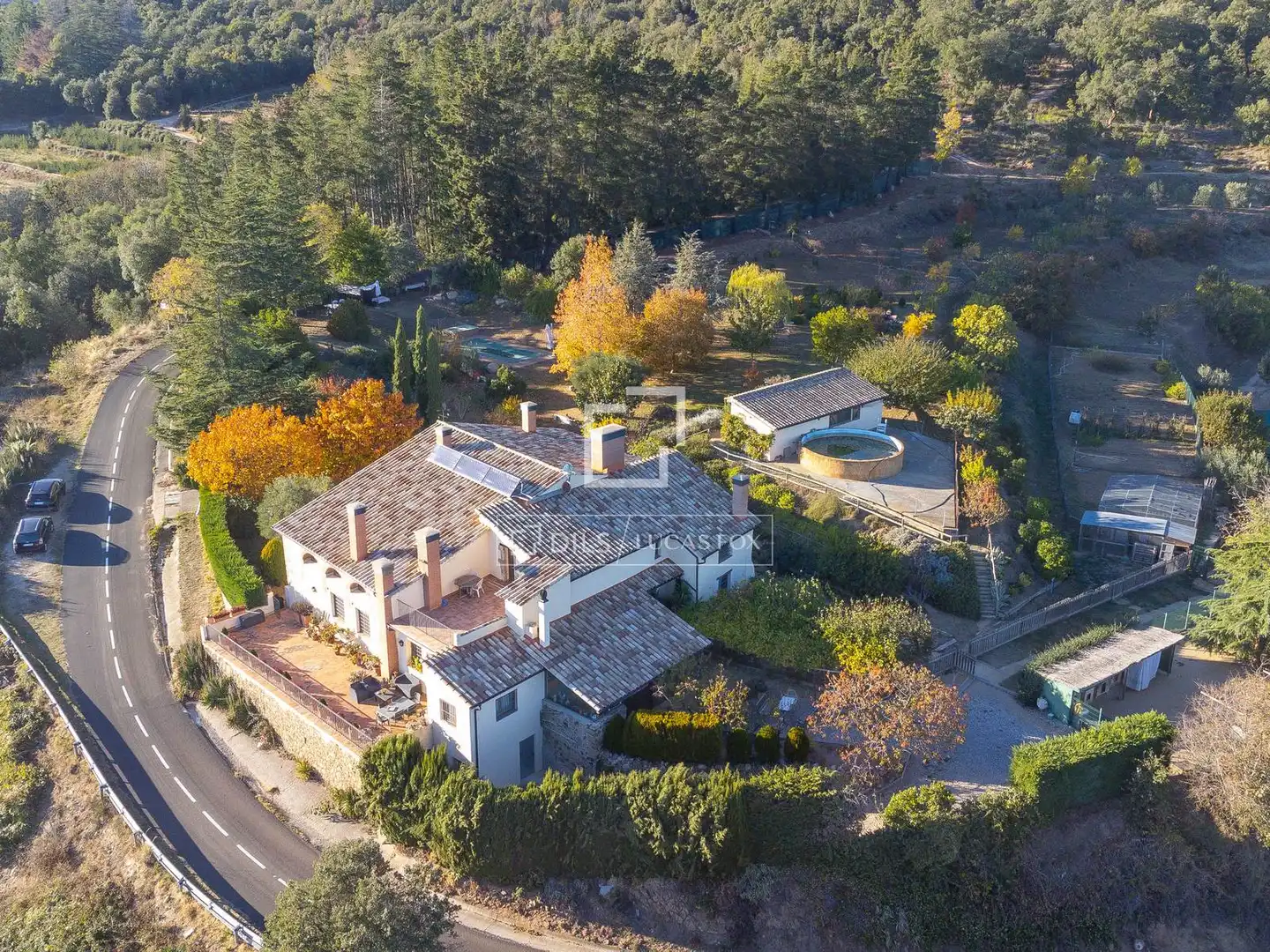 Vista exterior de Finca rústica en venta en Arbúcies con Aire acondicionado, Calefacción y Jardín privado