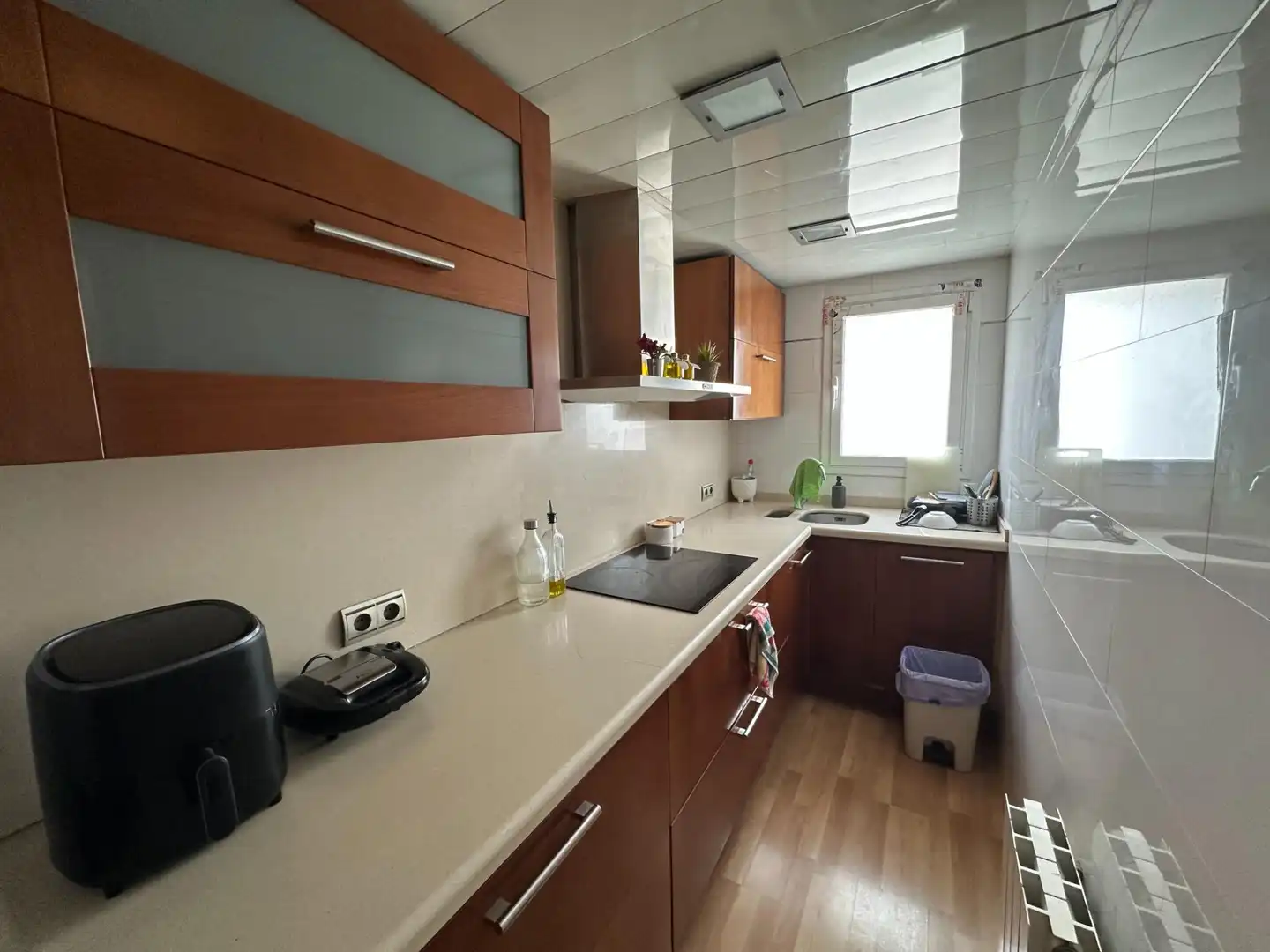 Cocina de Piso en venta en Sant Boi de Llobregat con Aire acondicionado, Parquet y Amueblado