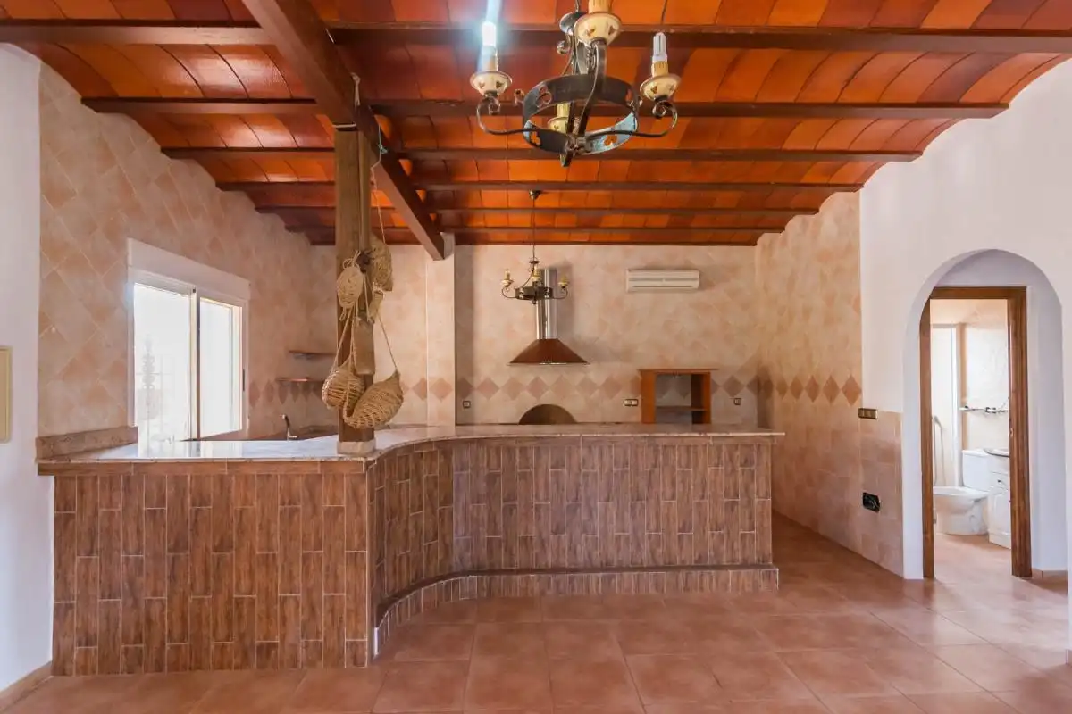 Cocina de Finca rústica en venta en Pliego con Calefacción, Jardín privado y Terraza
