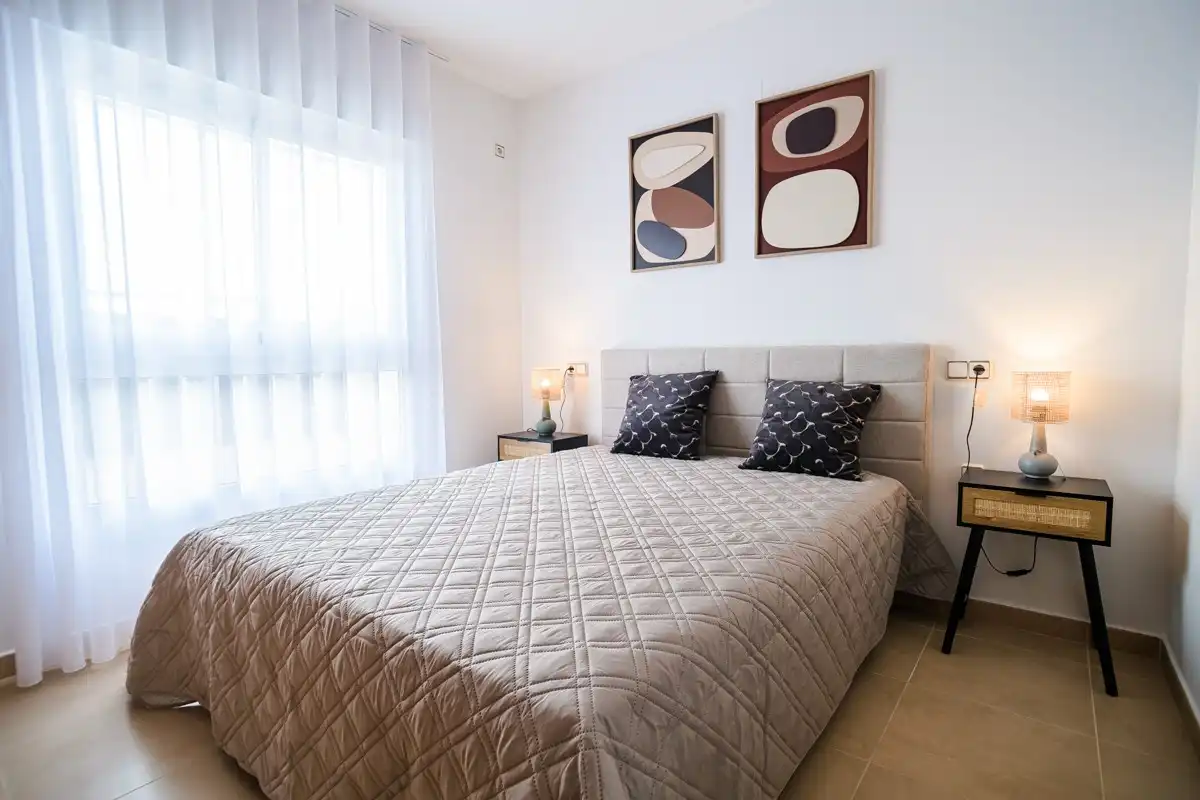Dormitori de Apartament en venda en Orihuela amb Terrassa, Piscina i Piscina comunitària