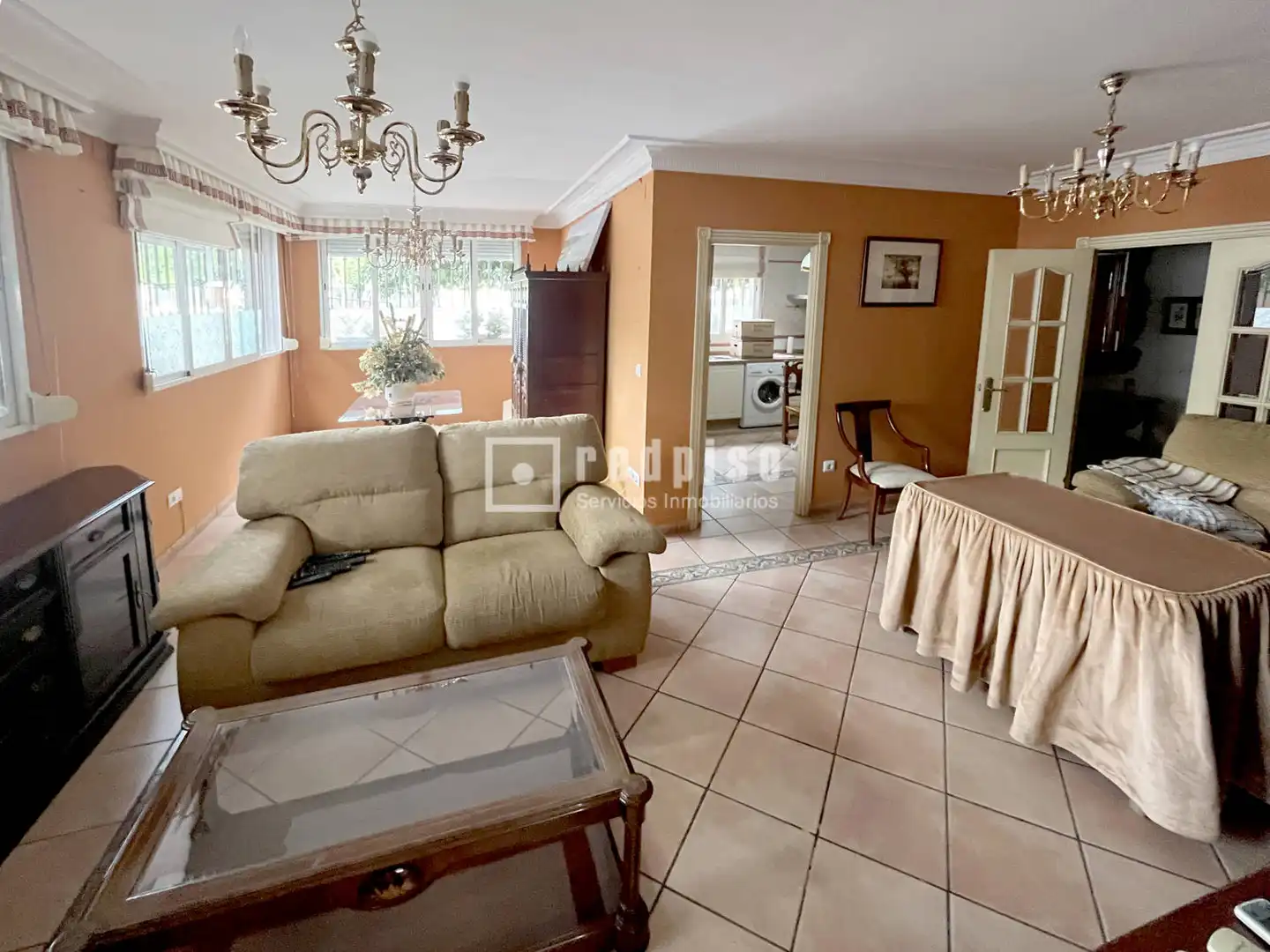 Außenansicht von Wohnung zur Miete in Sevilla mit Klimaanlage, Terrasse und Möbliert
