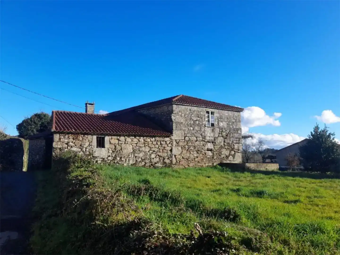 Vista exterior de Piso en venta en Agolada