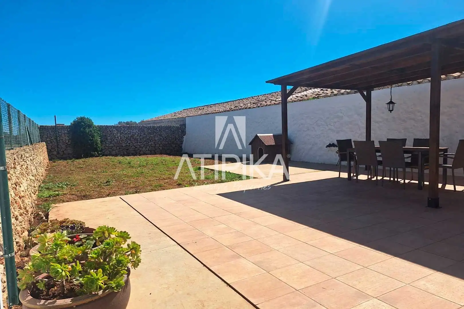 Jardín de Finca rústica en venta en Maó - Mahón con Aire acondicionado, Piscina y Horno