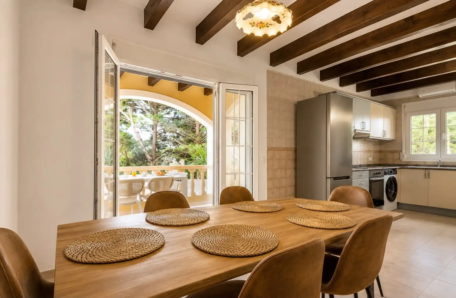 Menjador de Casa o xalet en venda en Ciutadella de Menorca amb Aire condicionat, Jardí privat i Terrassa