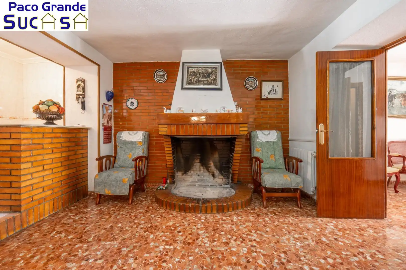 Sala d'estar de Casa o xalet en venda en Benalúa de las Villas