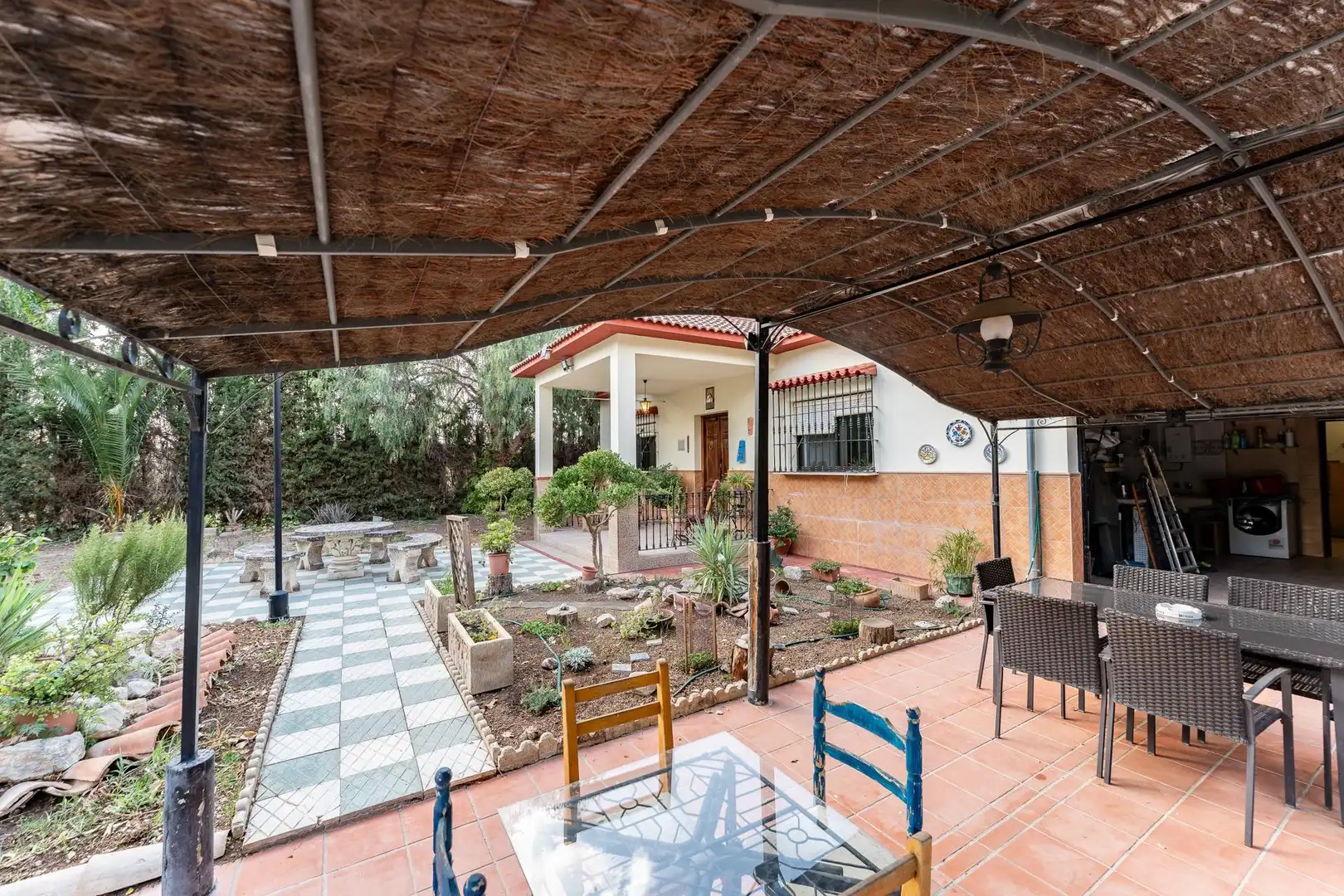 Terraza de Casa o chalet en venta en Antequera con Jardín privado y Piscina