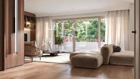 Living room of Flat for sale in  Barcelona Capital  with Air Conditioner, Heating and Parquet flooring