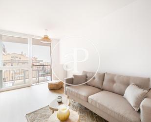 Living room of Flat to rent in  Barcelona Capital  with Air Conditioner, Heating and Furnished