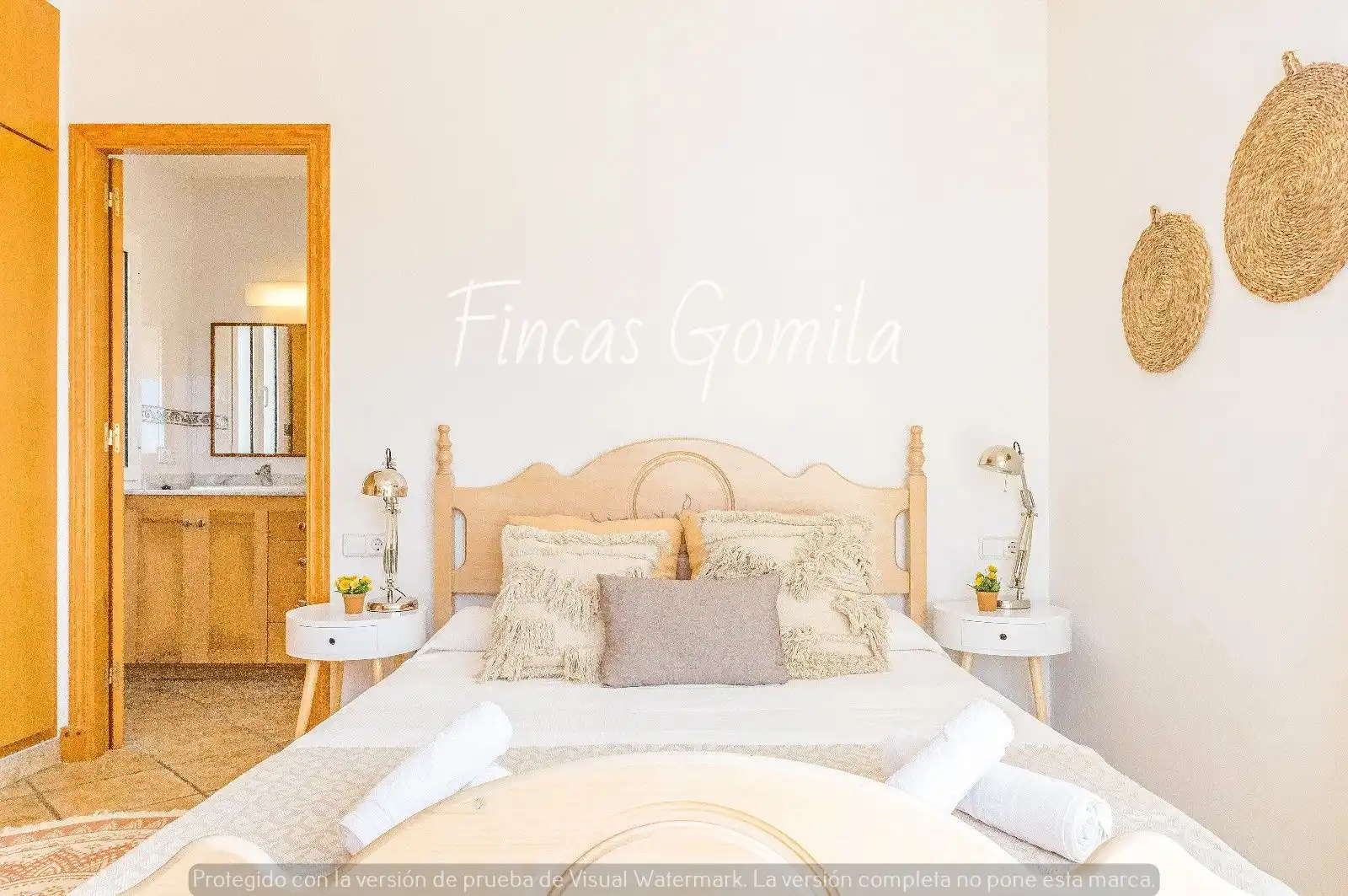 Bedroom of Houses for sale in Es Mercadal  with Private garden and Swimming Pool