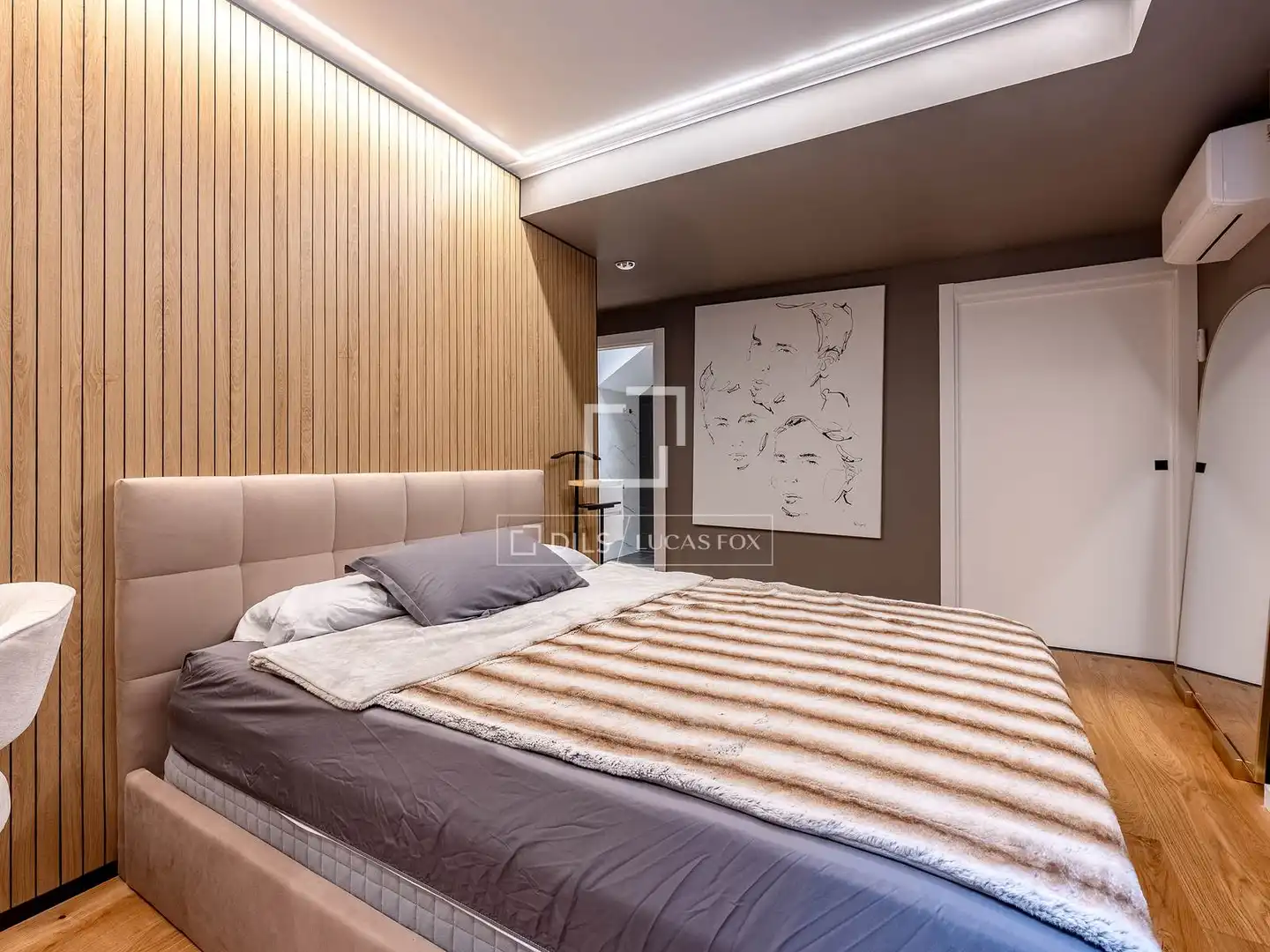 Dormitori de Casa o xalet de lloguer en Esplugues de Llobregat amb Aire condicionat, Calefacció i Parquet