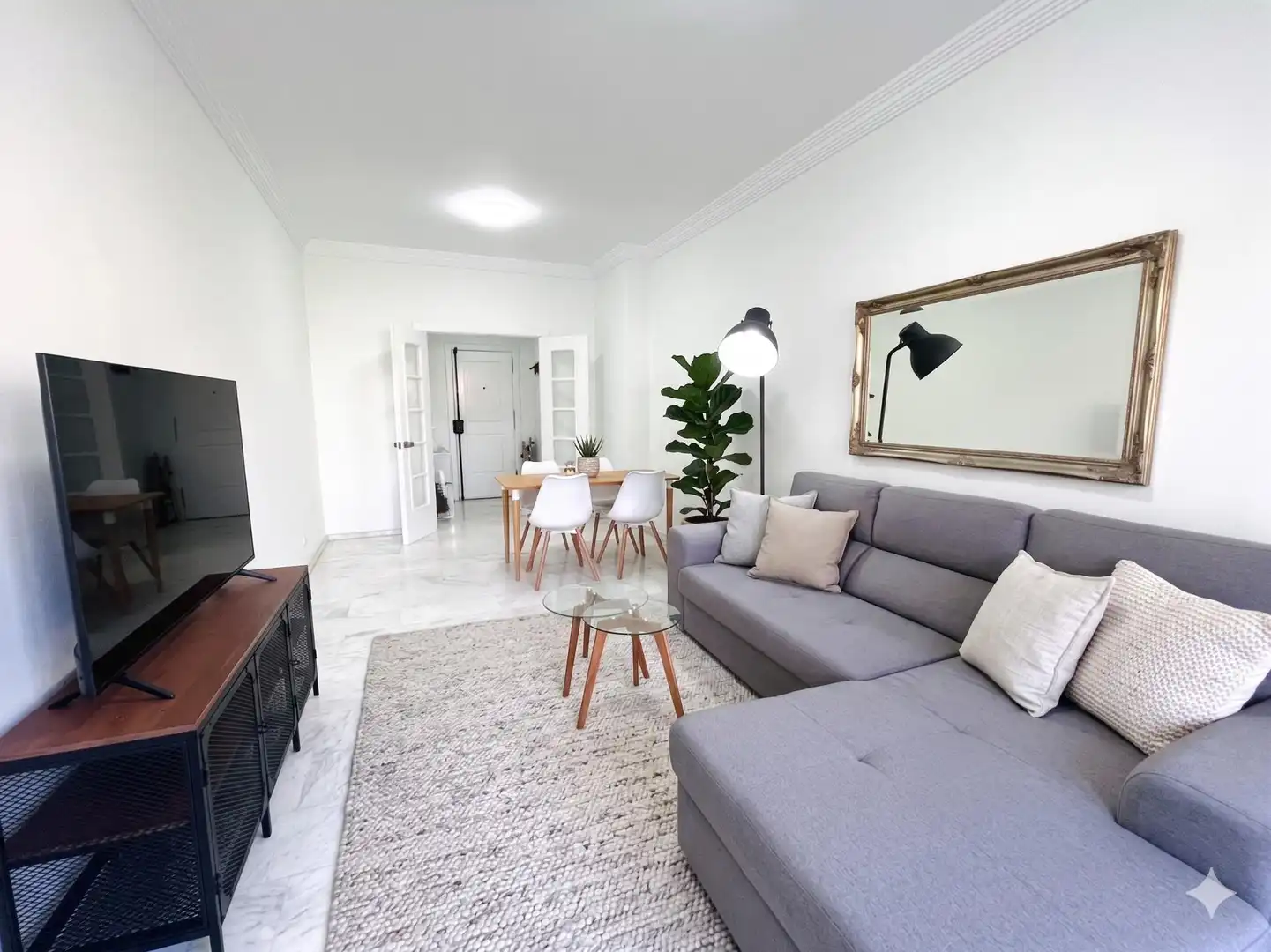 Living room of Flat for rent in Las Palmas de Gran Canaria  with Furnished and Community pool