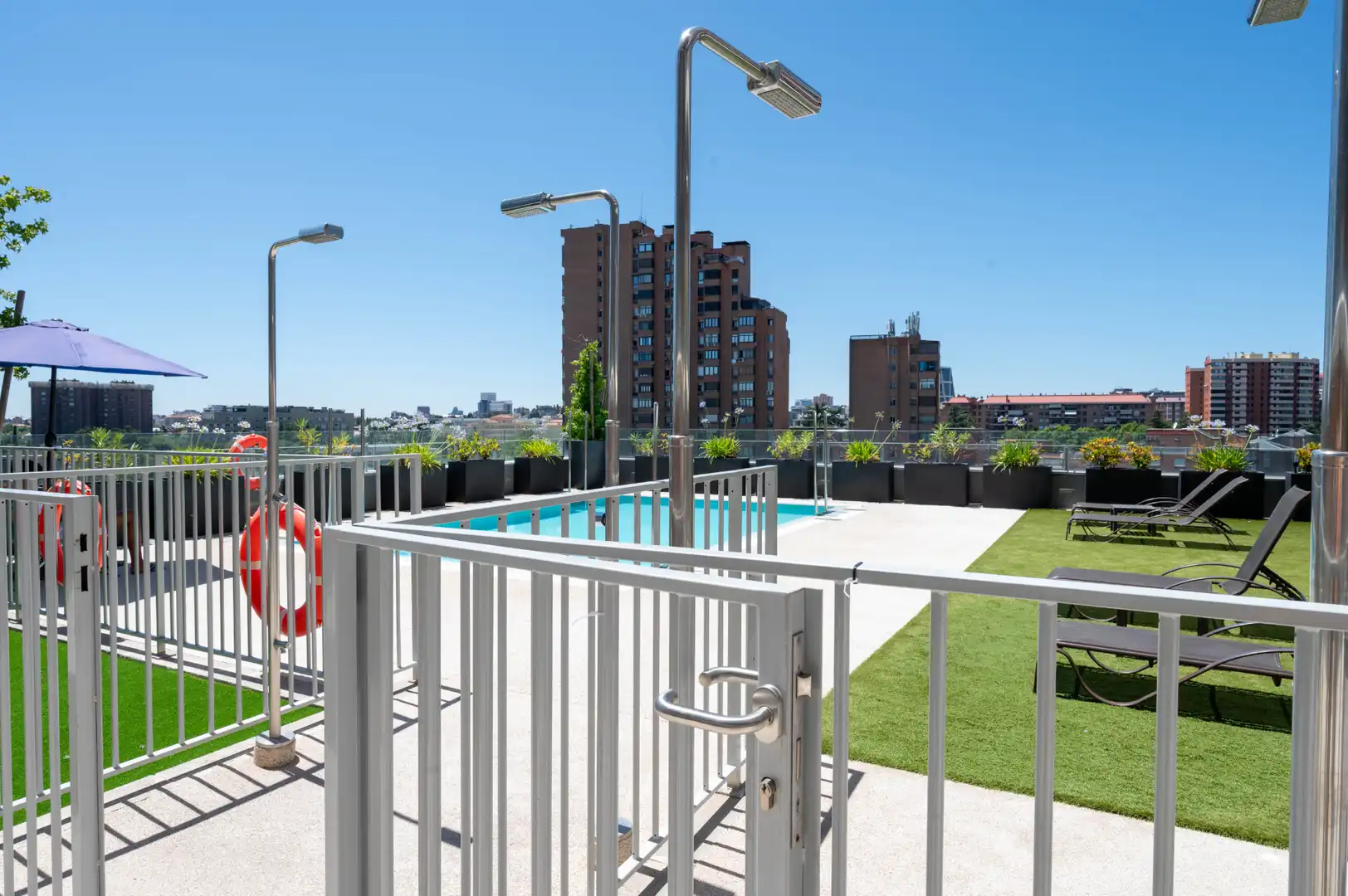 Terrassa de Apartament de lloguer en Madrid amb Aire condicionat, Calefacció i Traster
