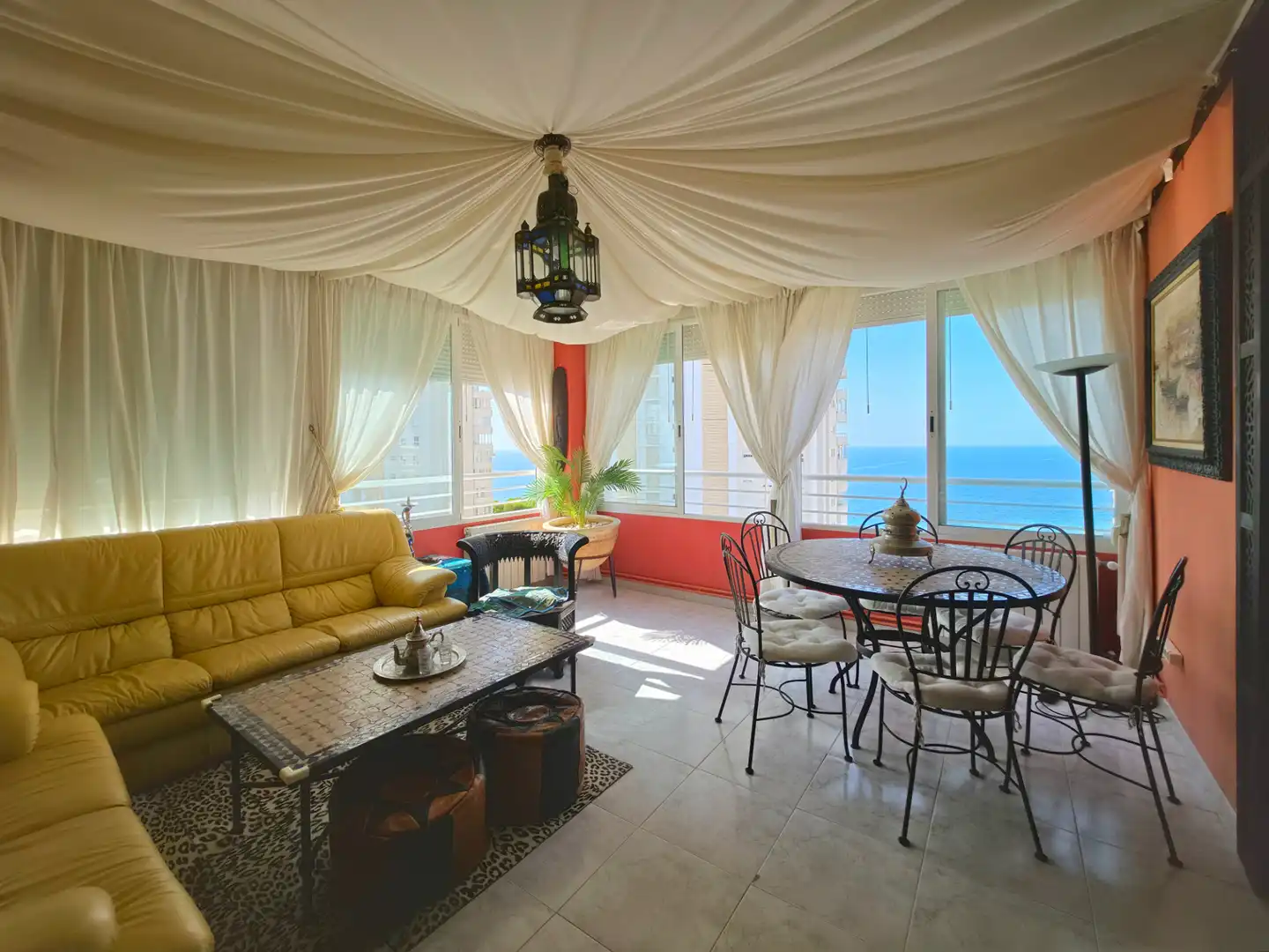 Sala de estar de Piso en venta en Benidorm con Aire acondicionado, Calefacción y Terraza
