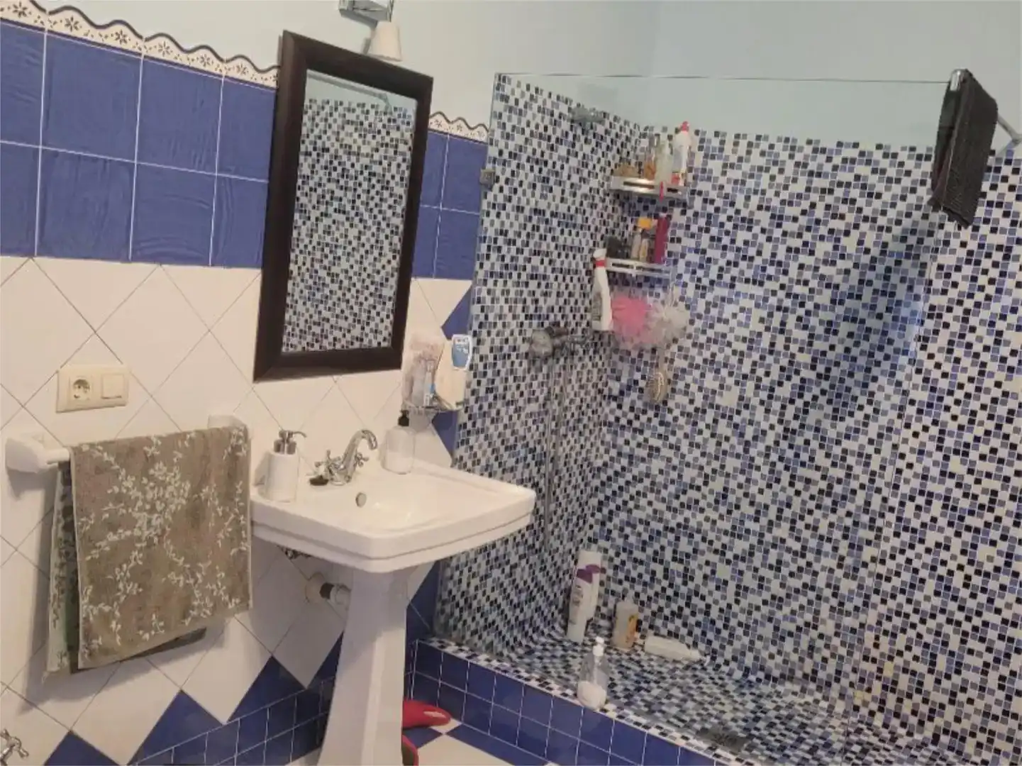 Bany de Casa o xalet en venda en Manzanares amb Aire condicionat i Piscina