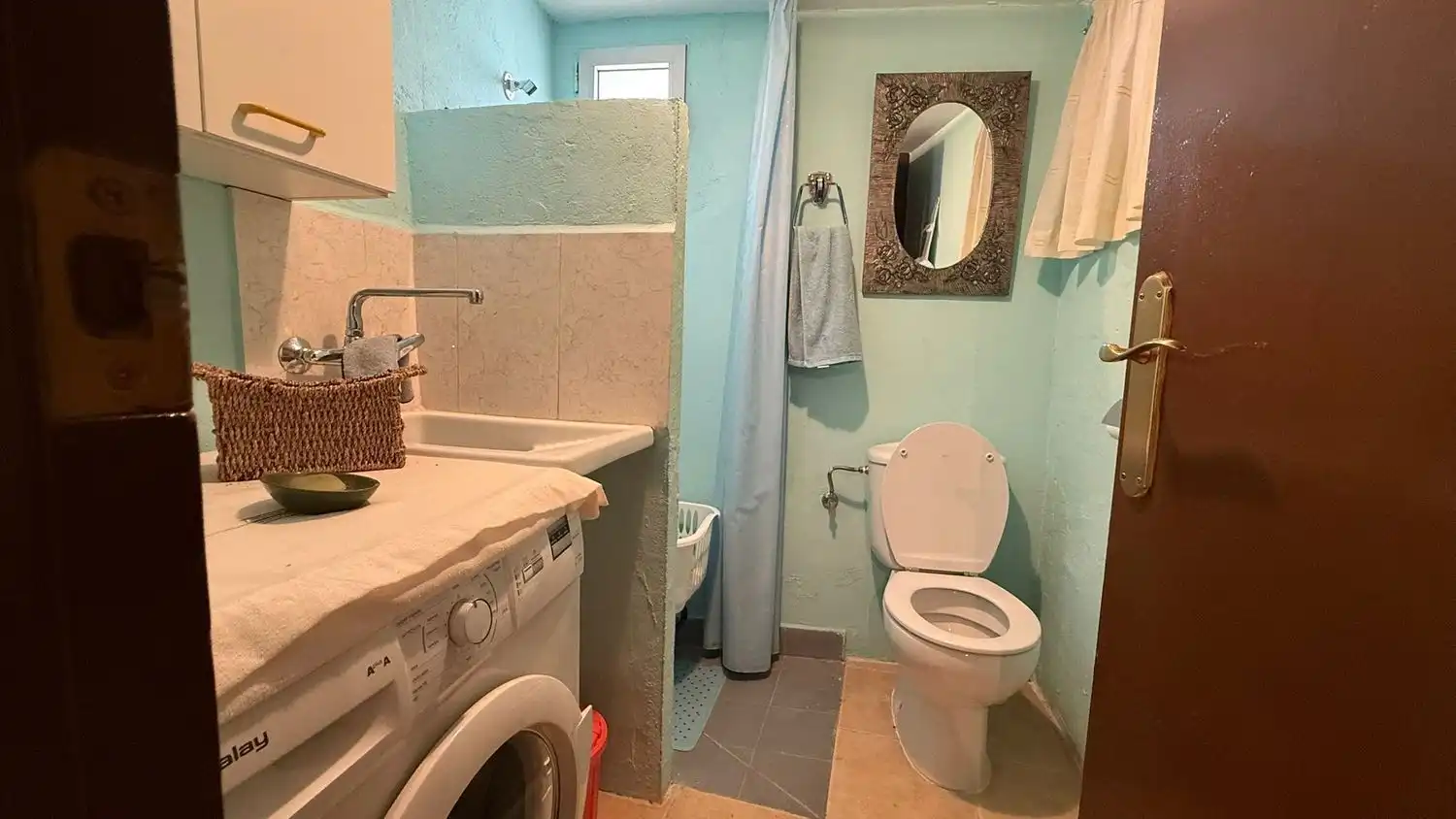 Badezimmer von Haus oder Chalet zum Verkauf in Aguaviva mit Terrasse und Abstellraum