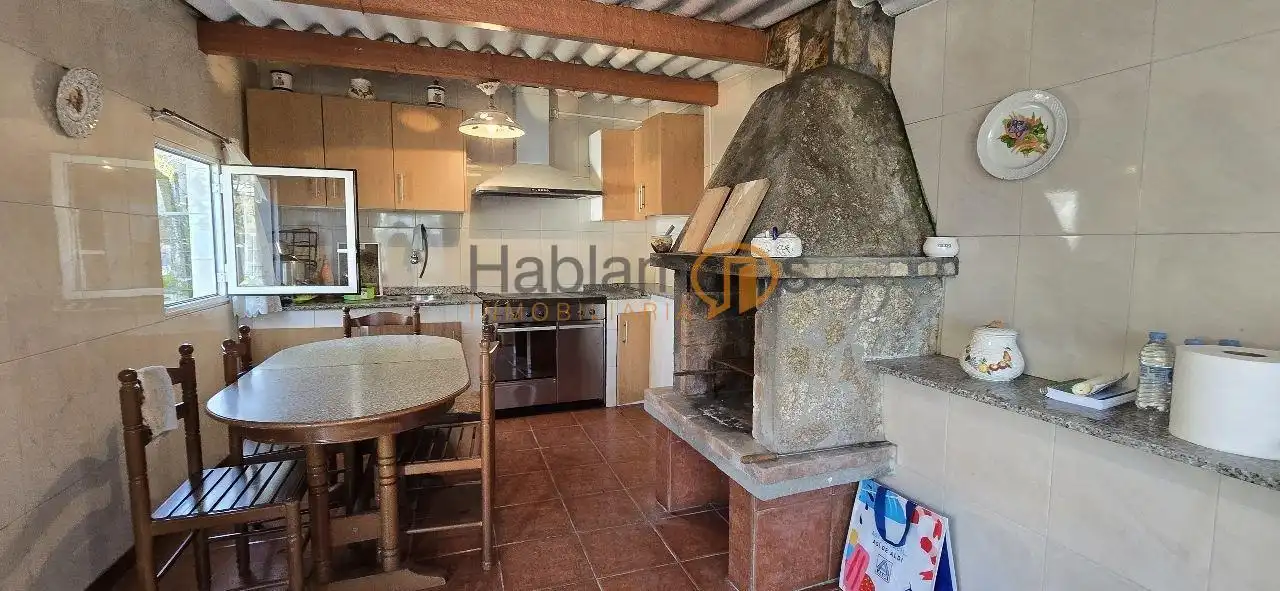 Cocina de Casa o chalet en venta en Vilagarcía de Arousa con Calefacción, Jardín privado y Terraza